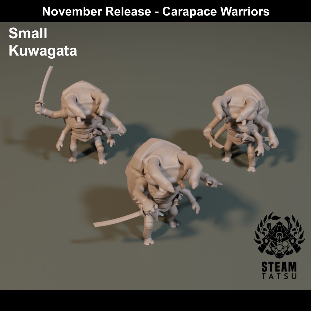 Carapace Warriors - Small Kuwagata Beetle