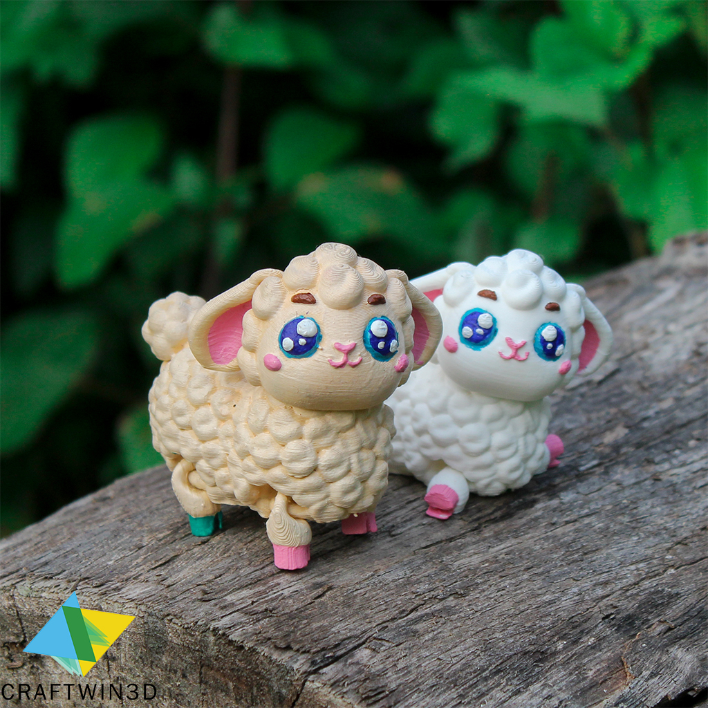 Print in Place Flexy Lamb