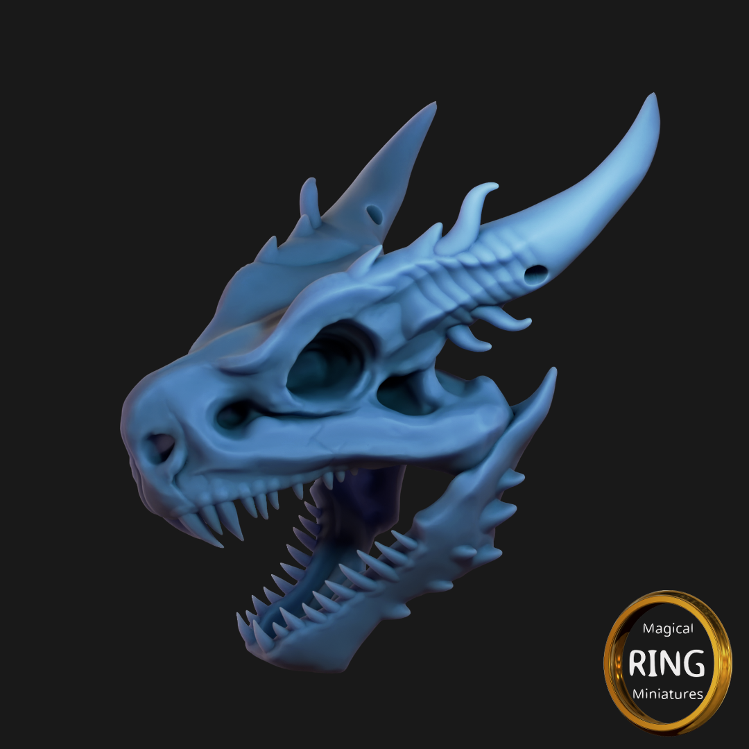Dragon Skull pendant