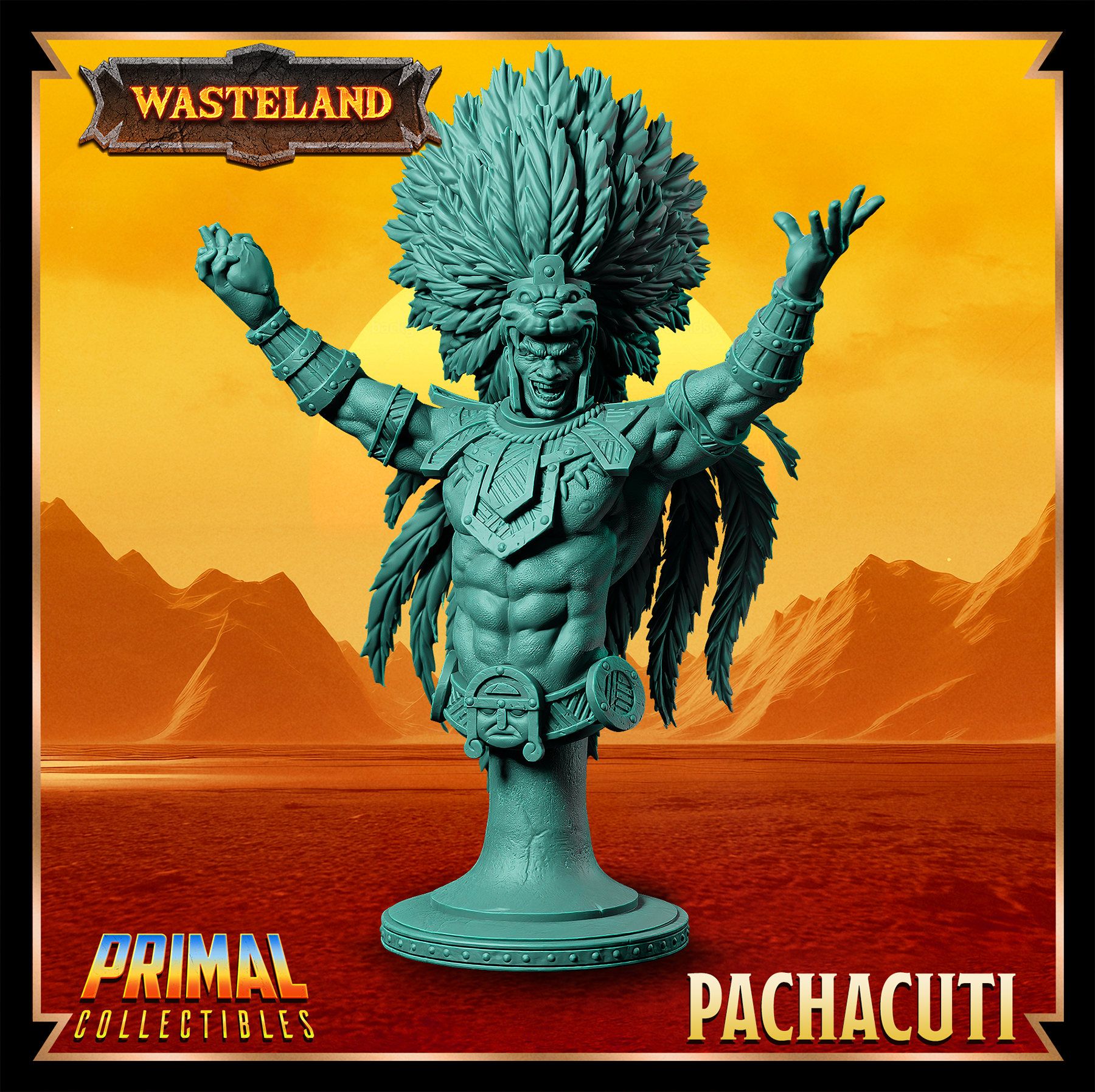Sorcerer King - Pachacuti - Bust - November 2024 - Wasteland