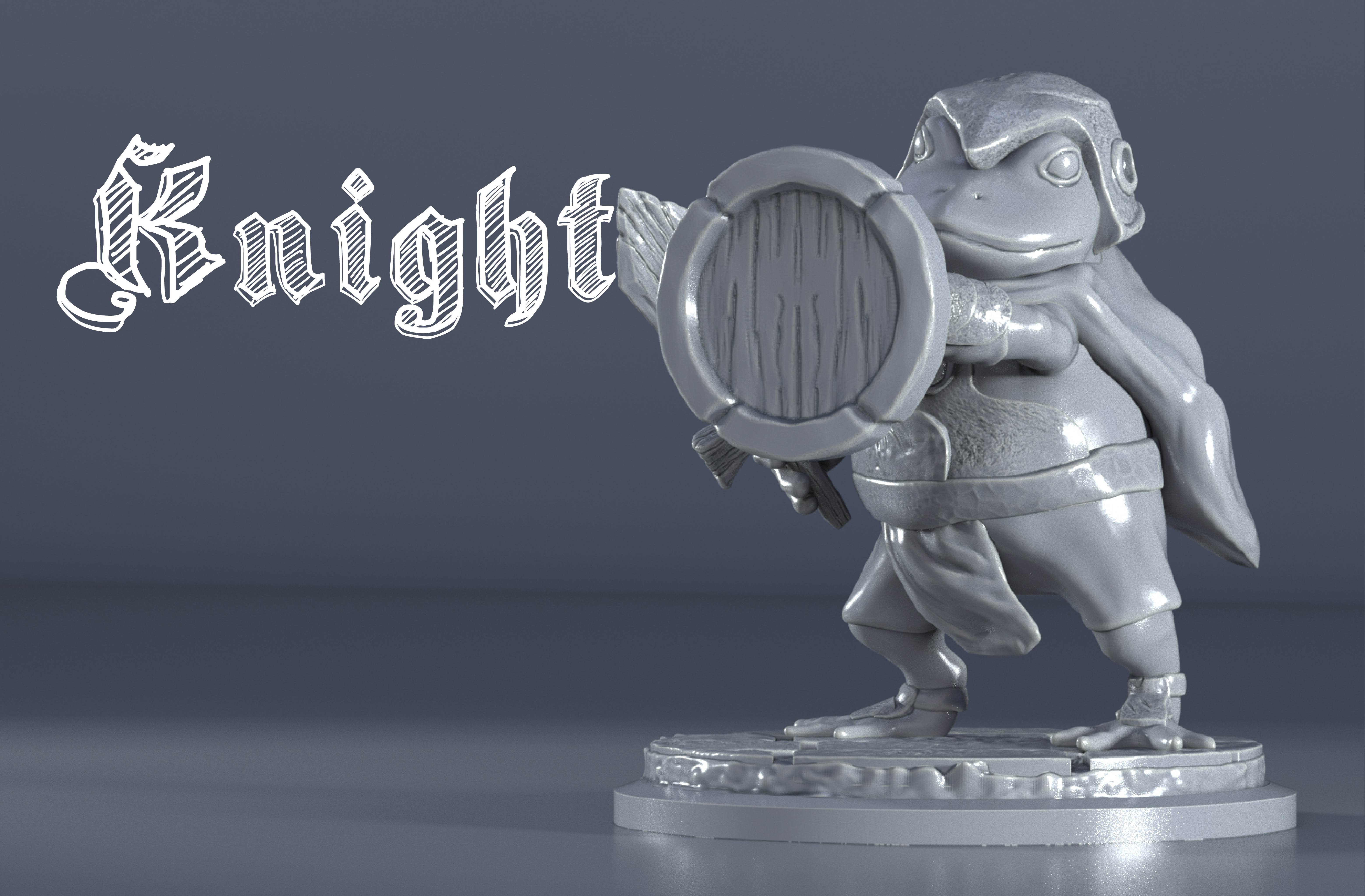 Croack Crusader - Knight