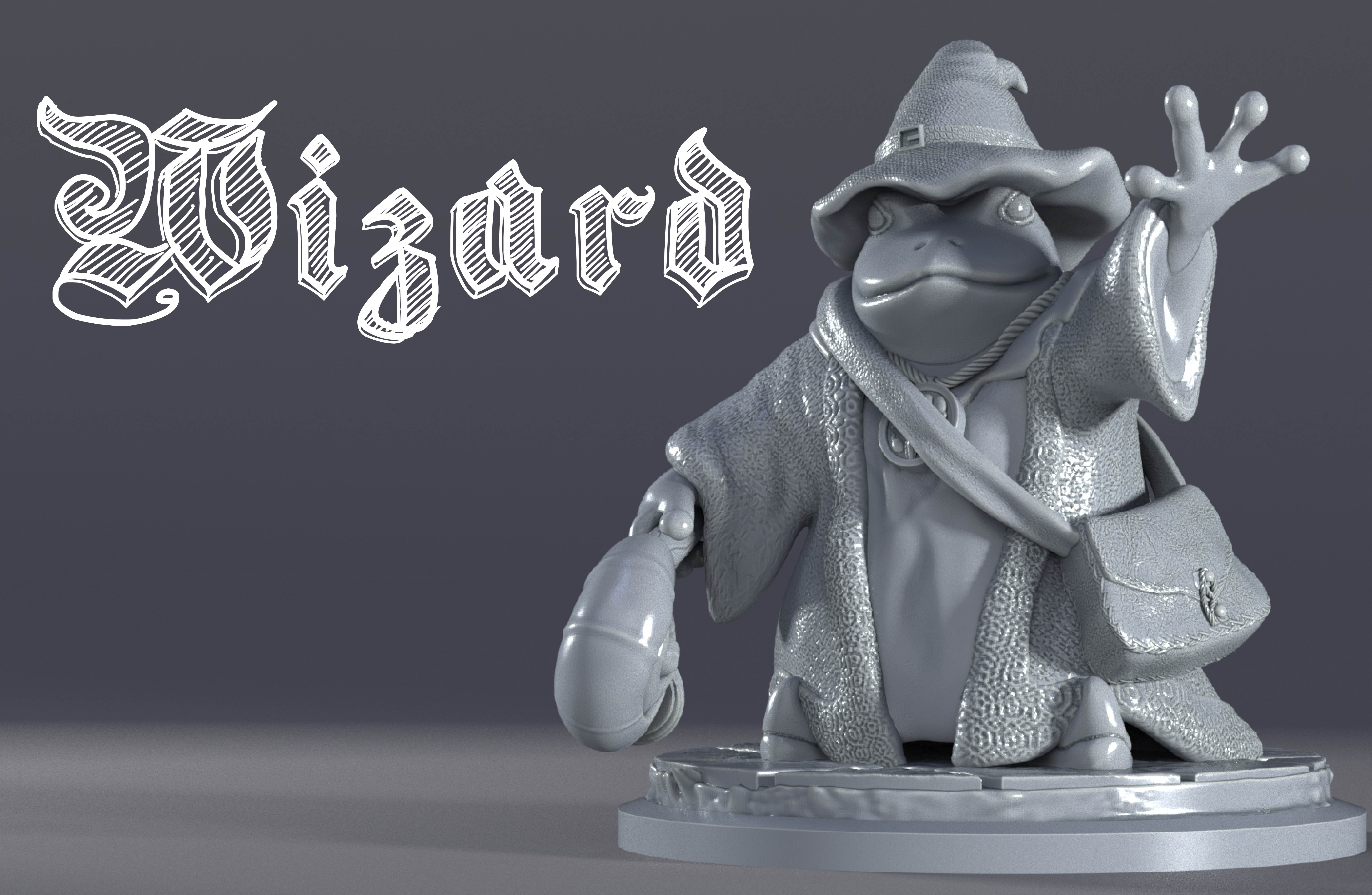 Croack Crusader - Wizard