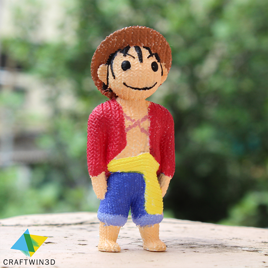 Print in place Knitted luffy