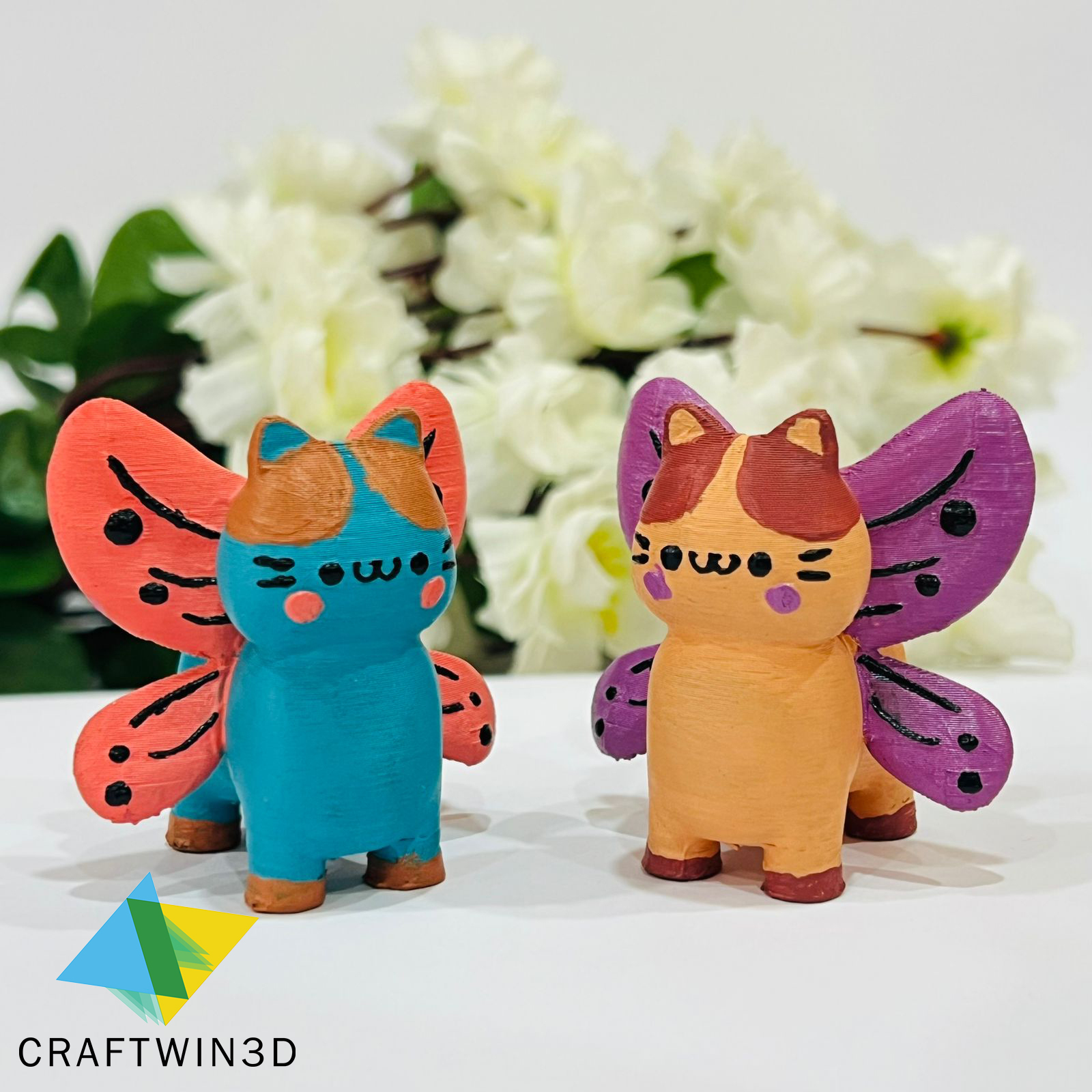 Print in place Fairy Cat