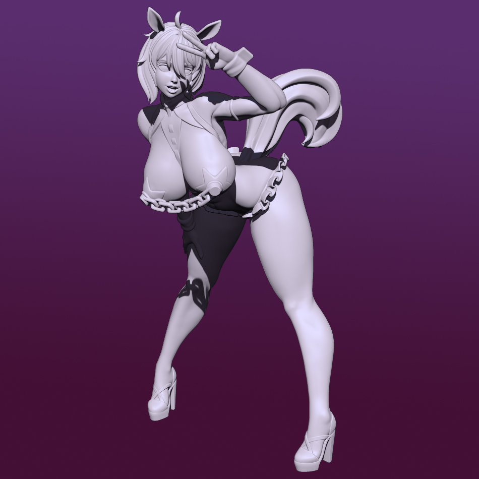 Nadia - Reverse Bunny Suit SFW
