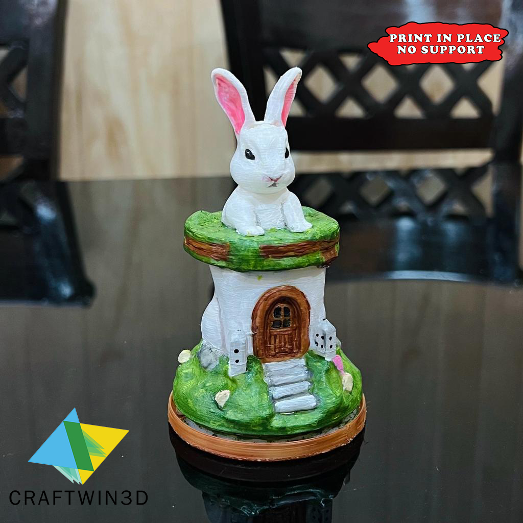 ? Bunny Coin Piggy Bank home lid!