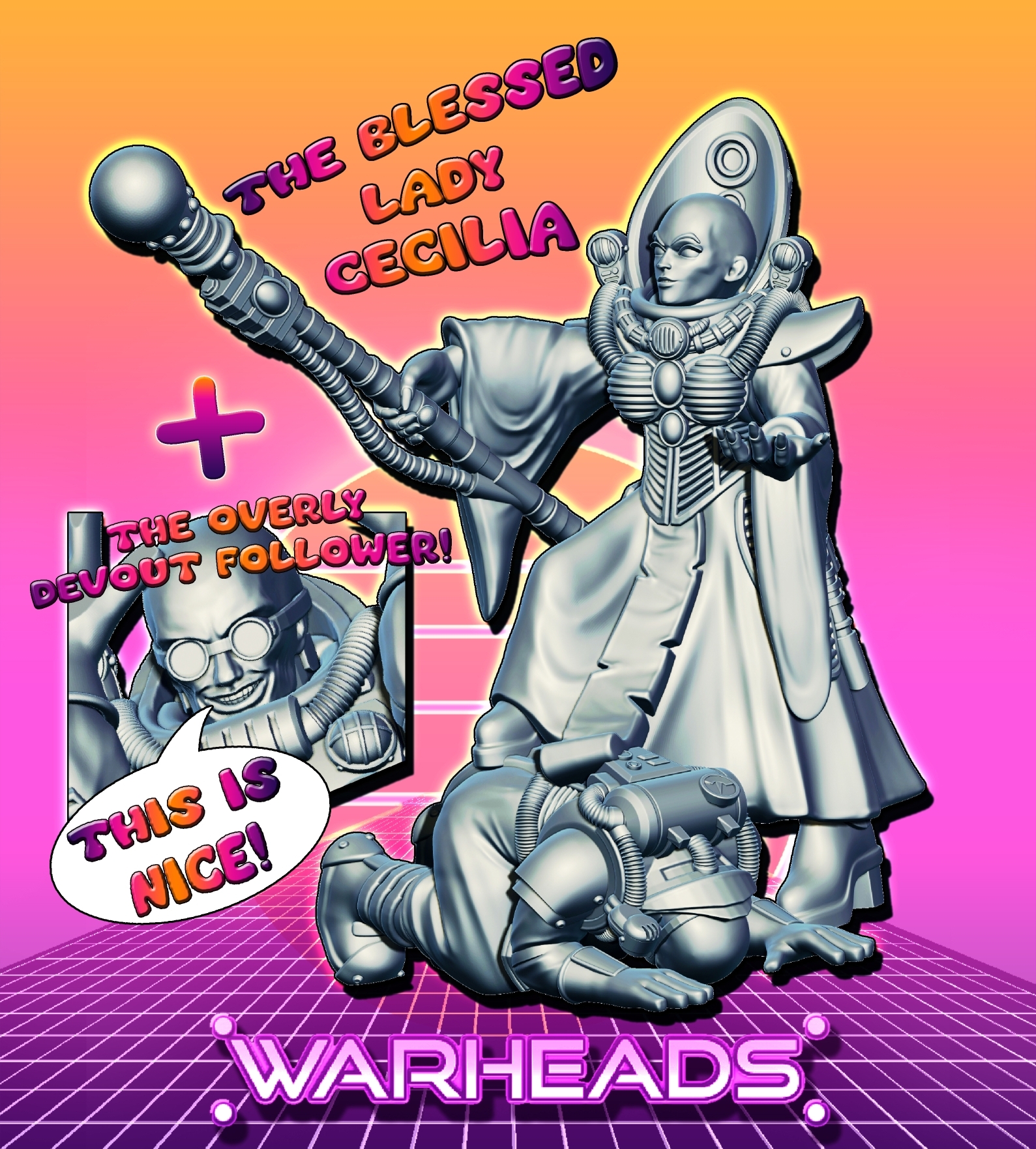 Cecilia - The Blessed Lady and the Overly Devout Follower