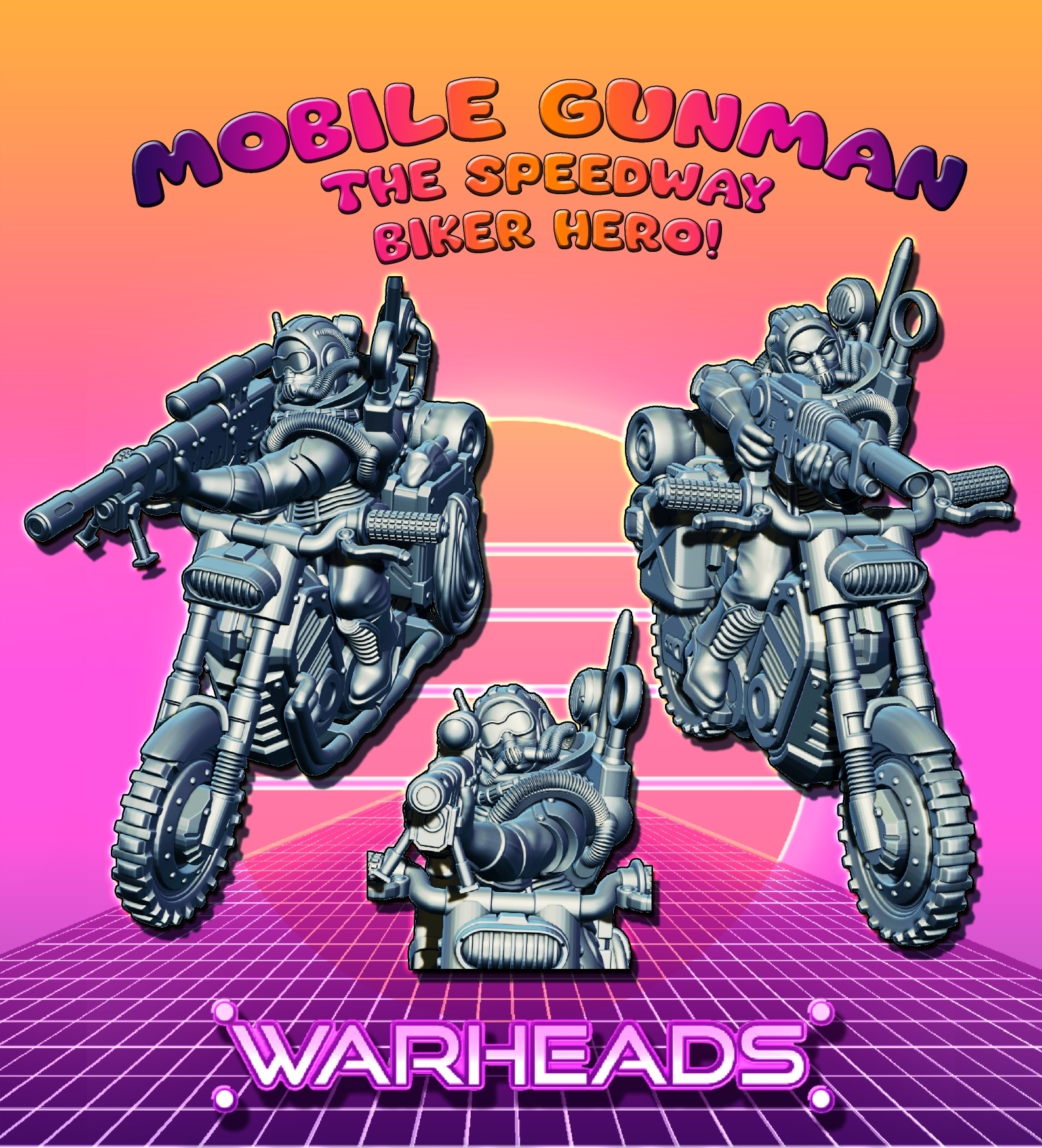 The Mobile Gunman! - Speedway Biker Hero!