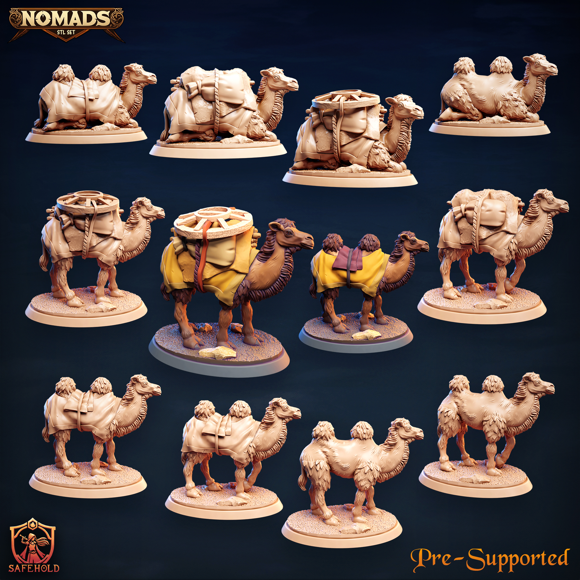 Camel Set - Nomads