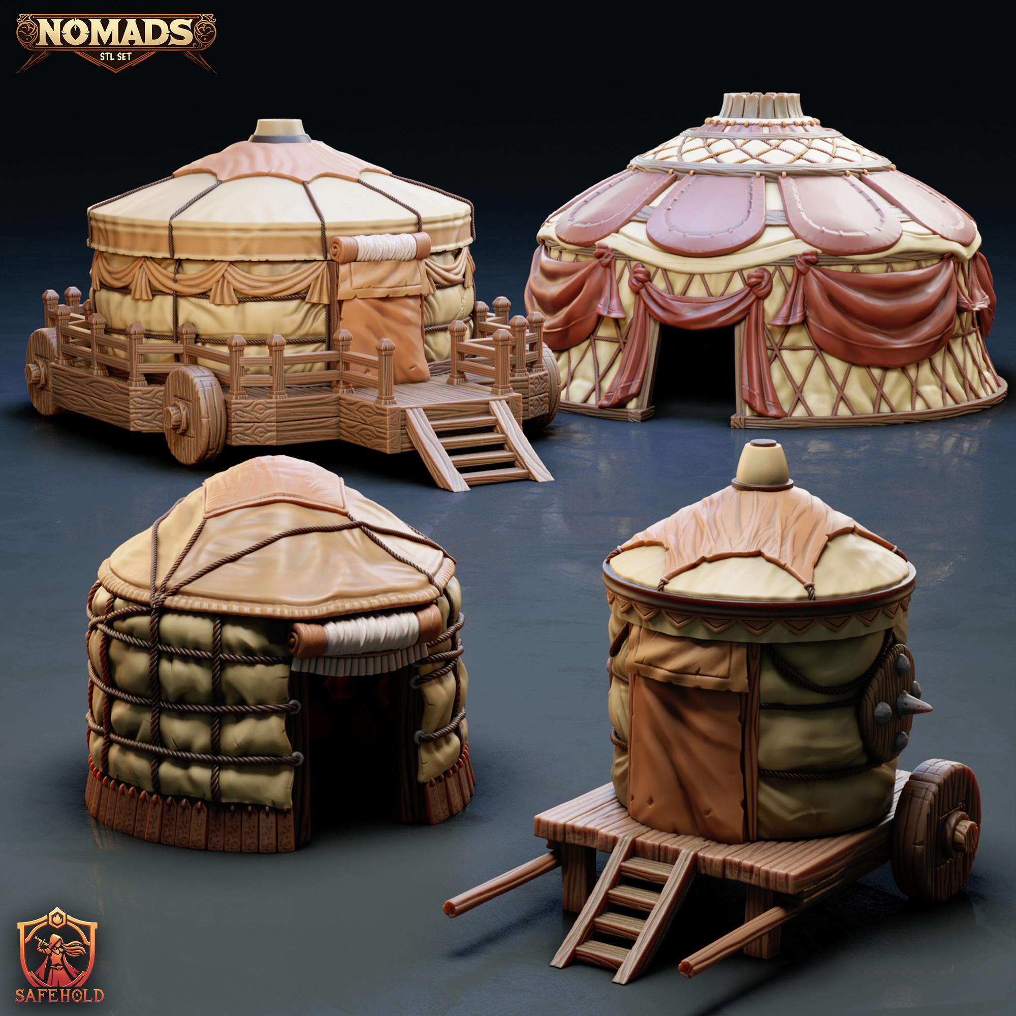 Yurt Set - Nomads