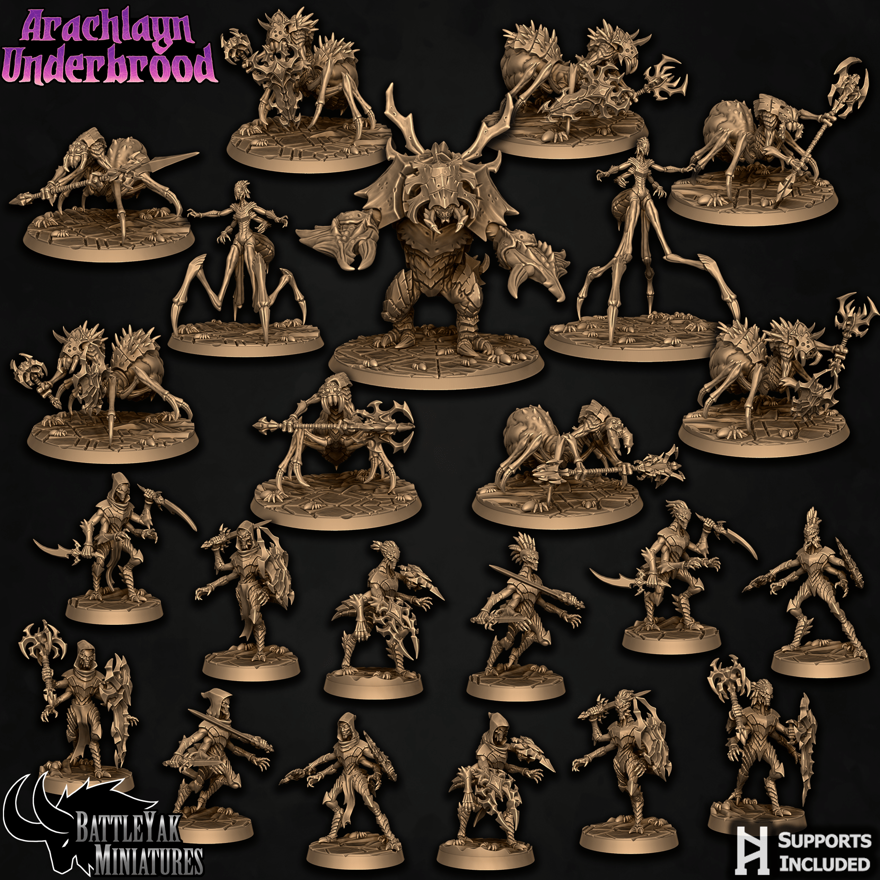 Arachlayn Underbrood Character Pack