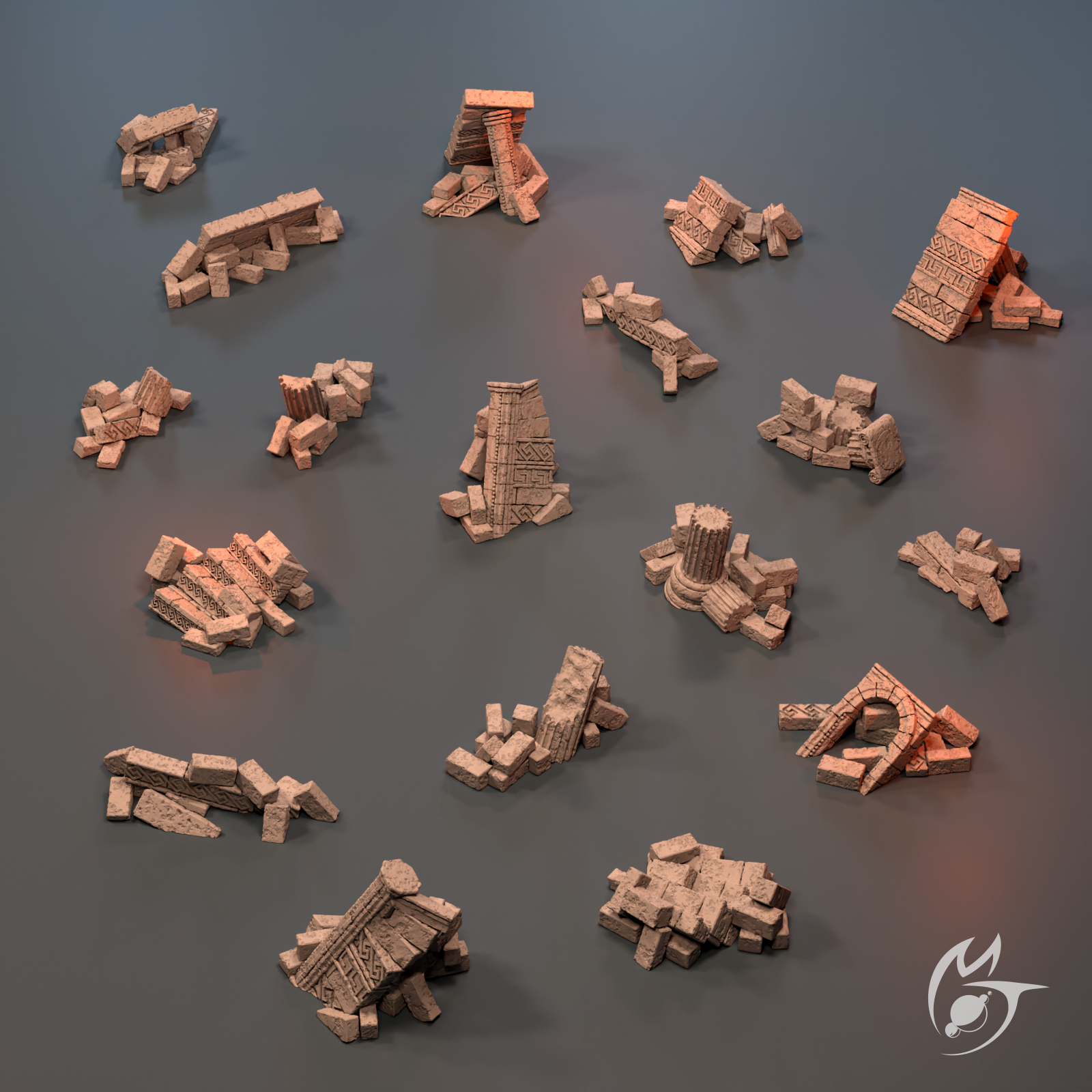 Labyrinth Ruins Scatter Terrain