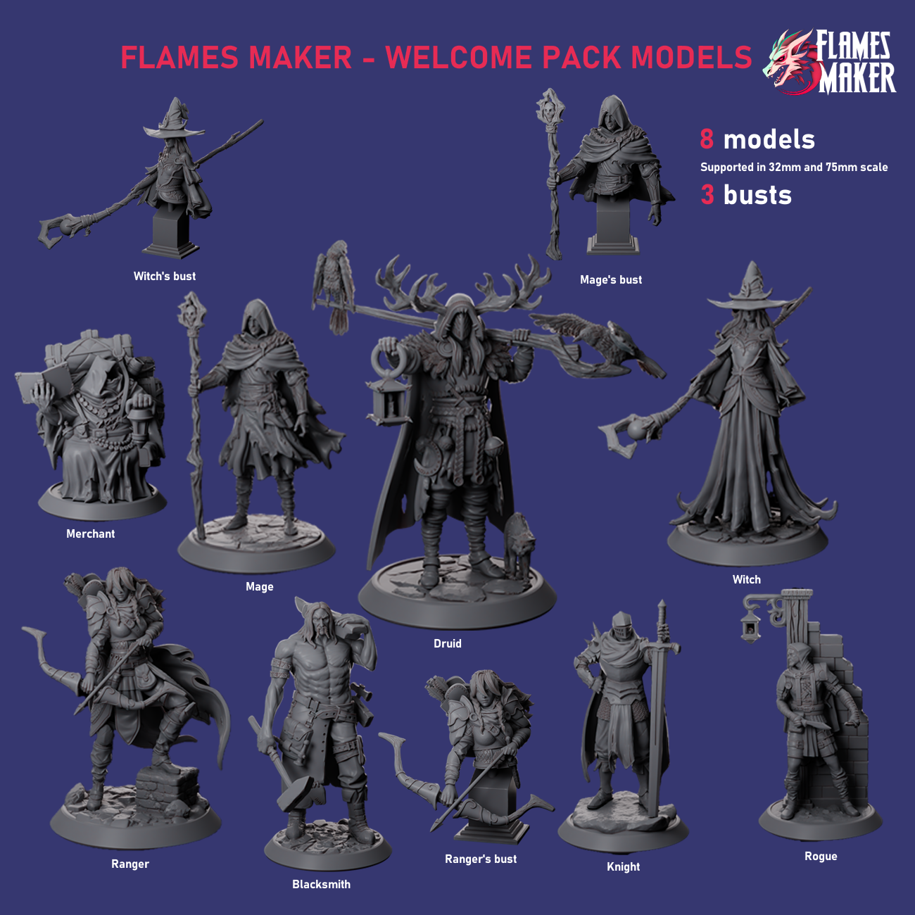 Welcome Pack - Heroes pack