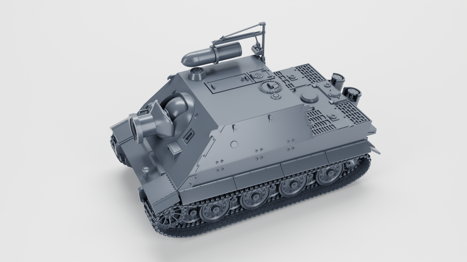 Sturmtiger-38 cm RW61 auf Sturmmörser Tiger (early+standard model) + 3 Tankmen (Germany, WW2)