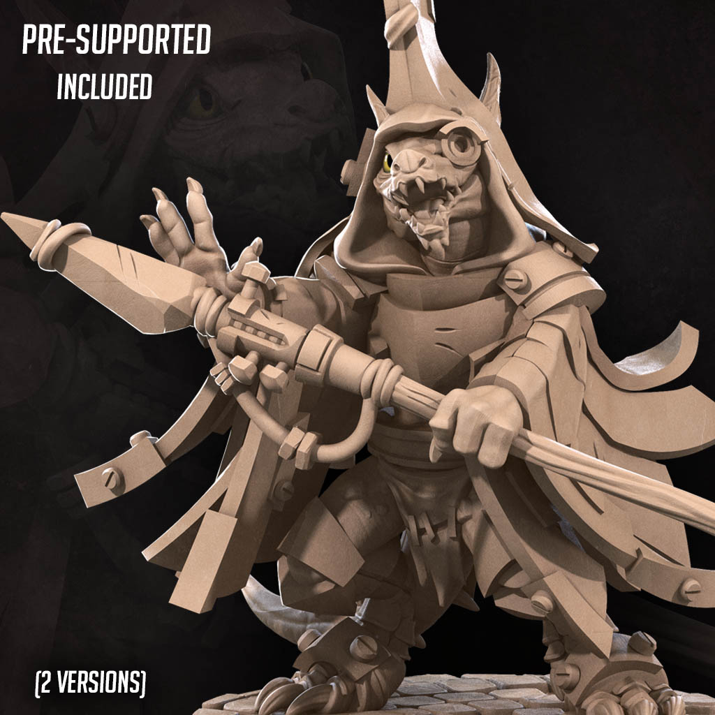 Kobold Wizard (2 Versions) (DnD)