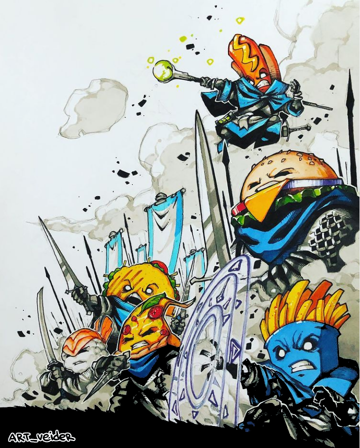 Food Fight! - Savoury faction