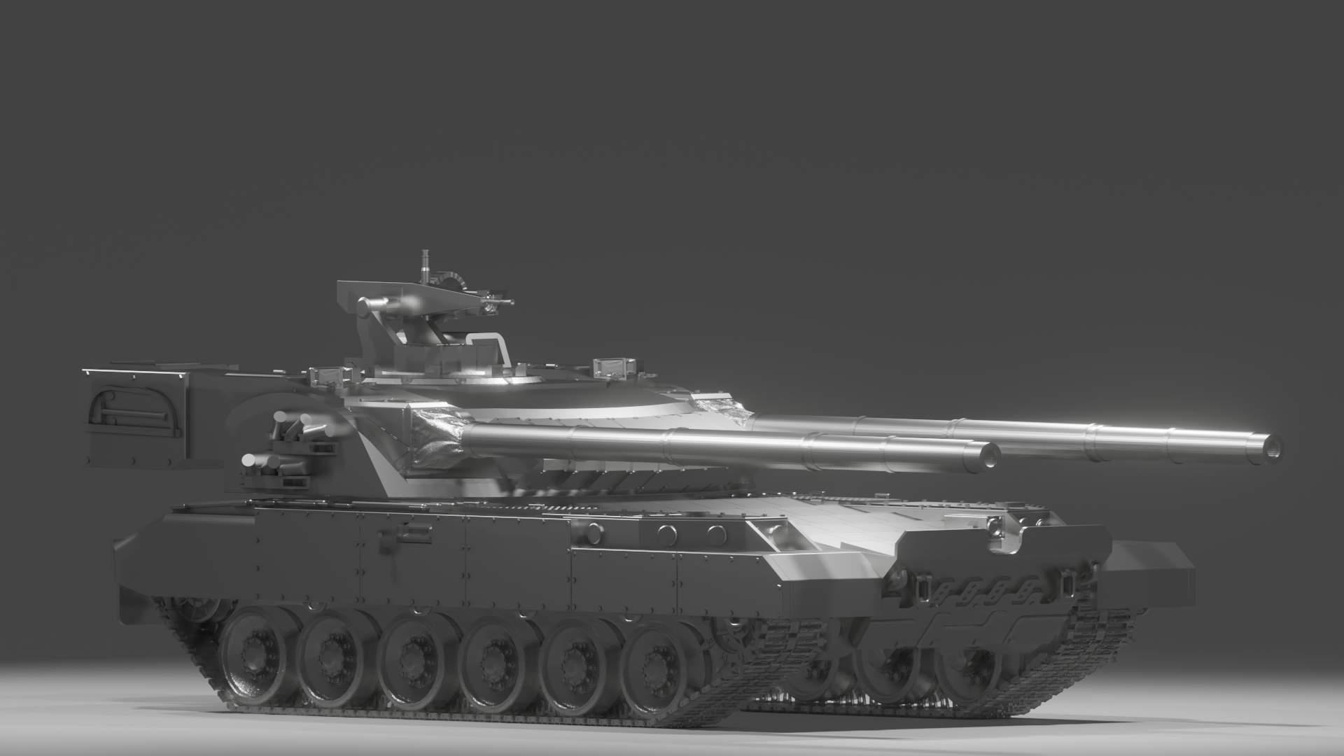 Object 490 Topol with double 152mm turret