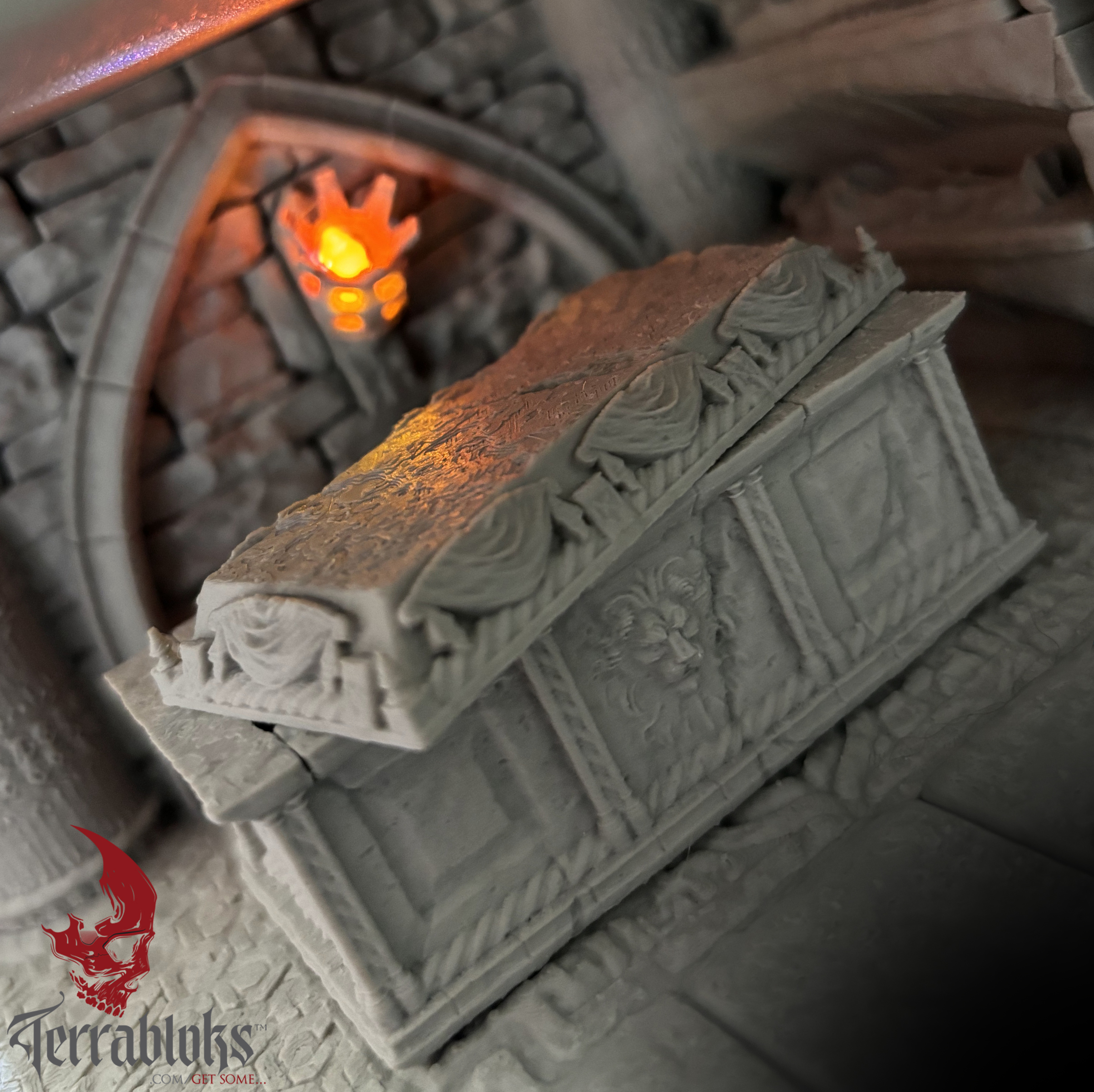 Helwick - Stone Casket