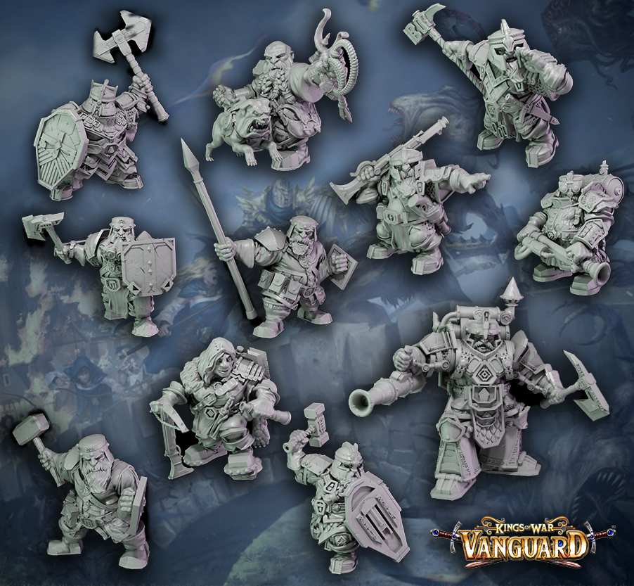 Vanguard Faction - Dwarven Warband