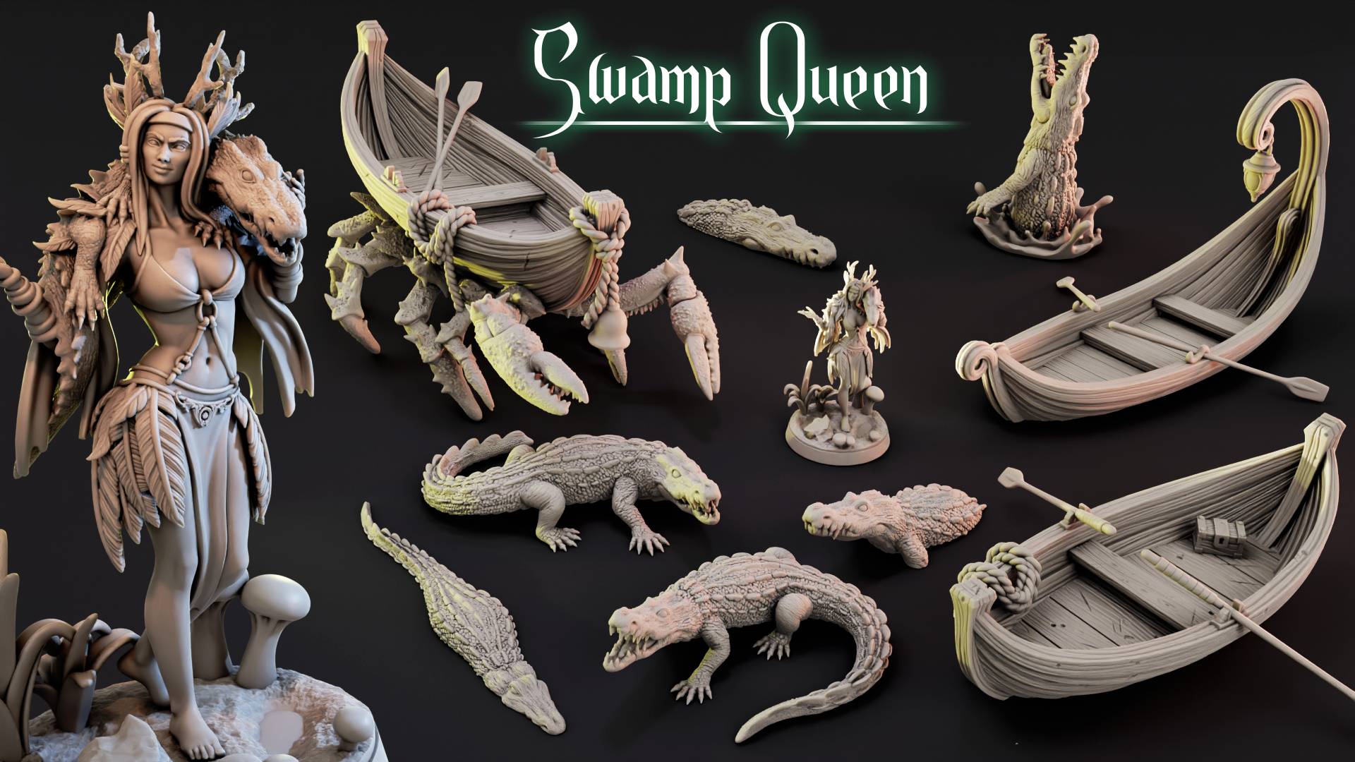 Swamp Queen Set | October Tribes Bundle