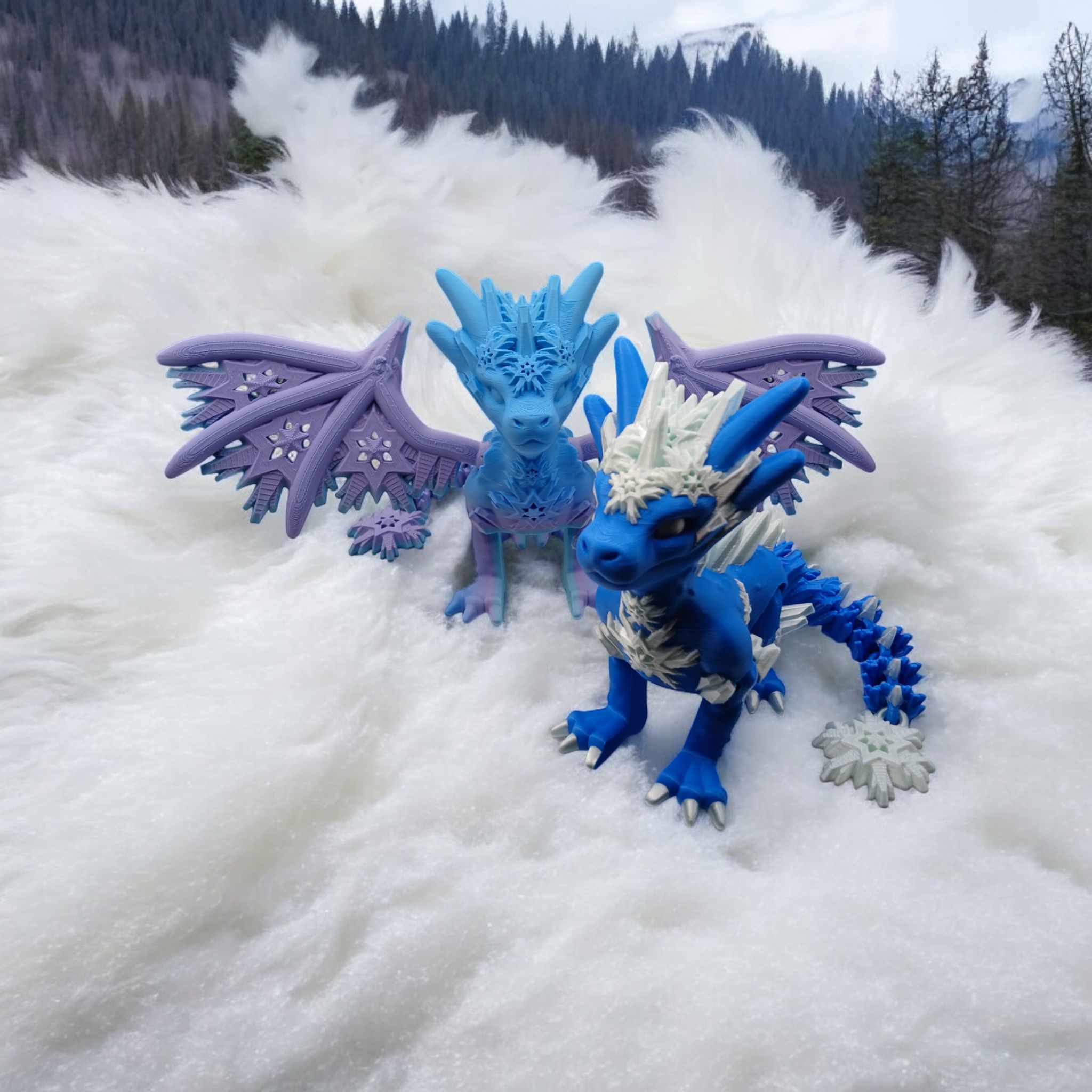 Snow Dragon Articulating
