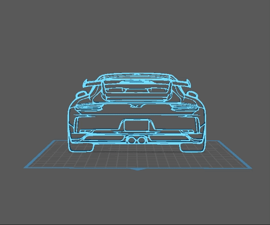 Porsche - 911 GT3 model 991