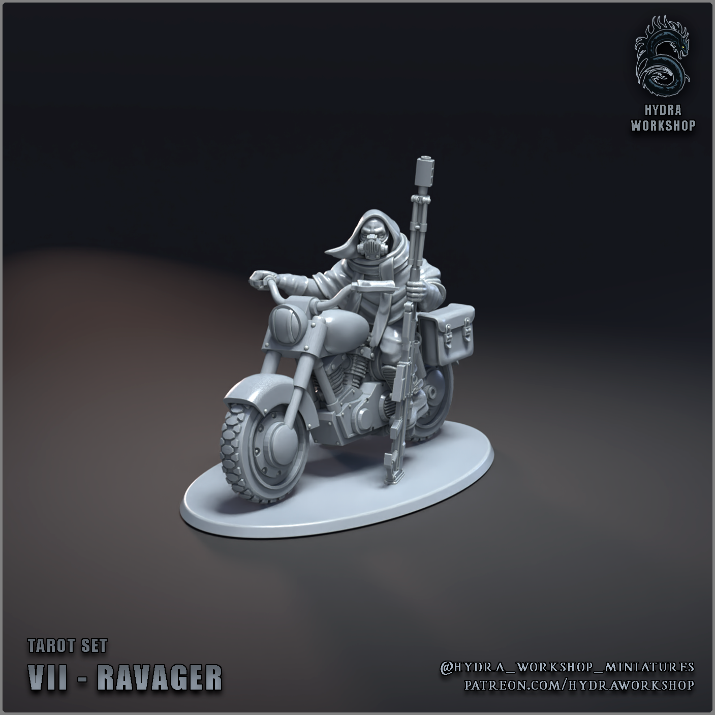 Tarot set - VII Ravager