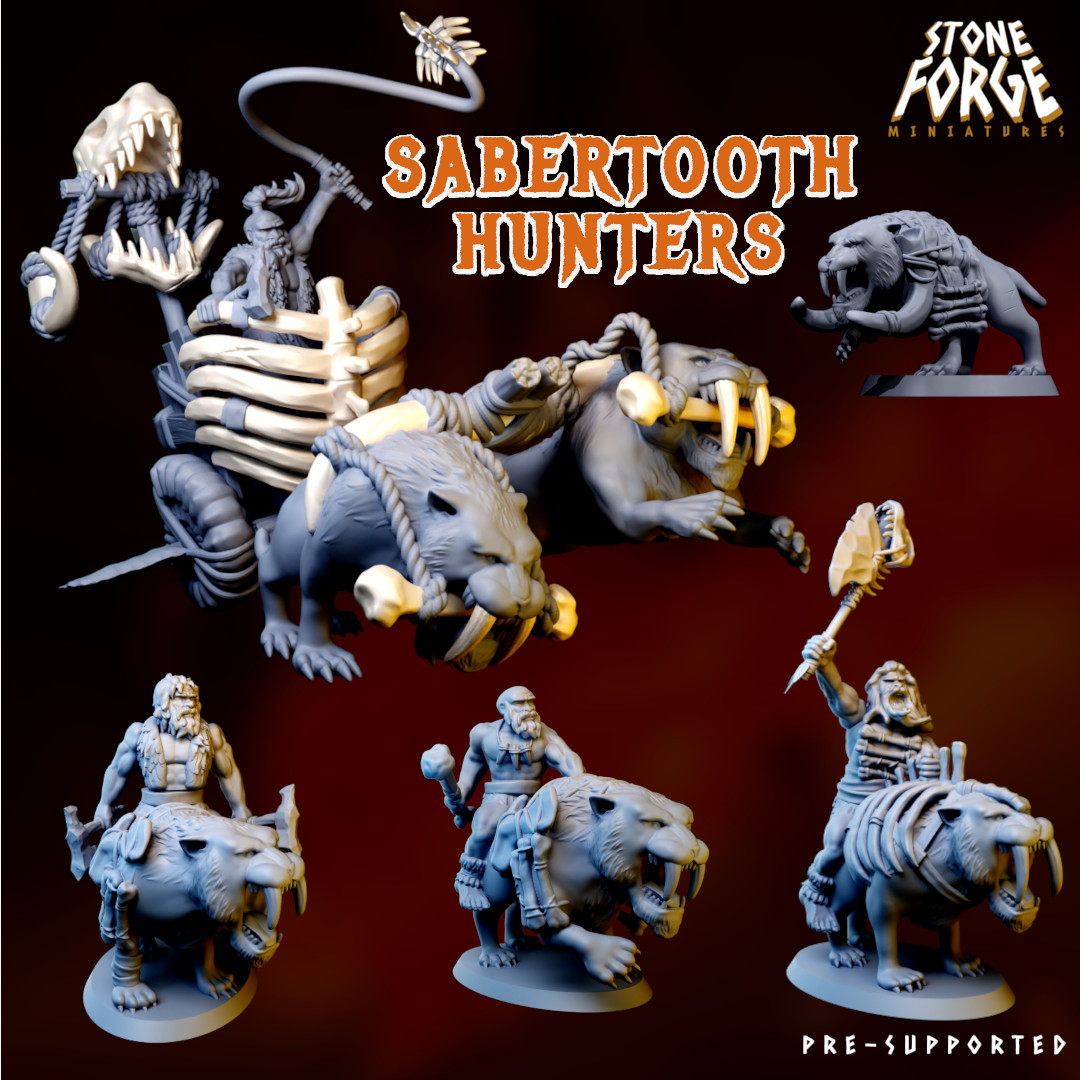Sabertooth Hunters