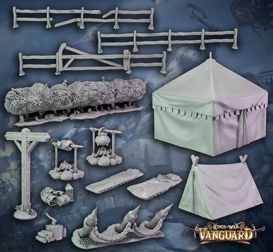 Vanguard Terrain Crate - Campsite