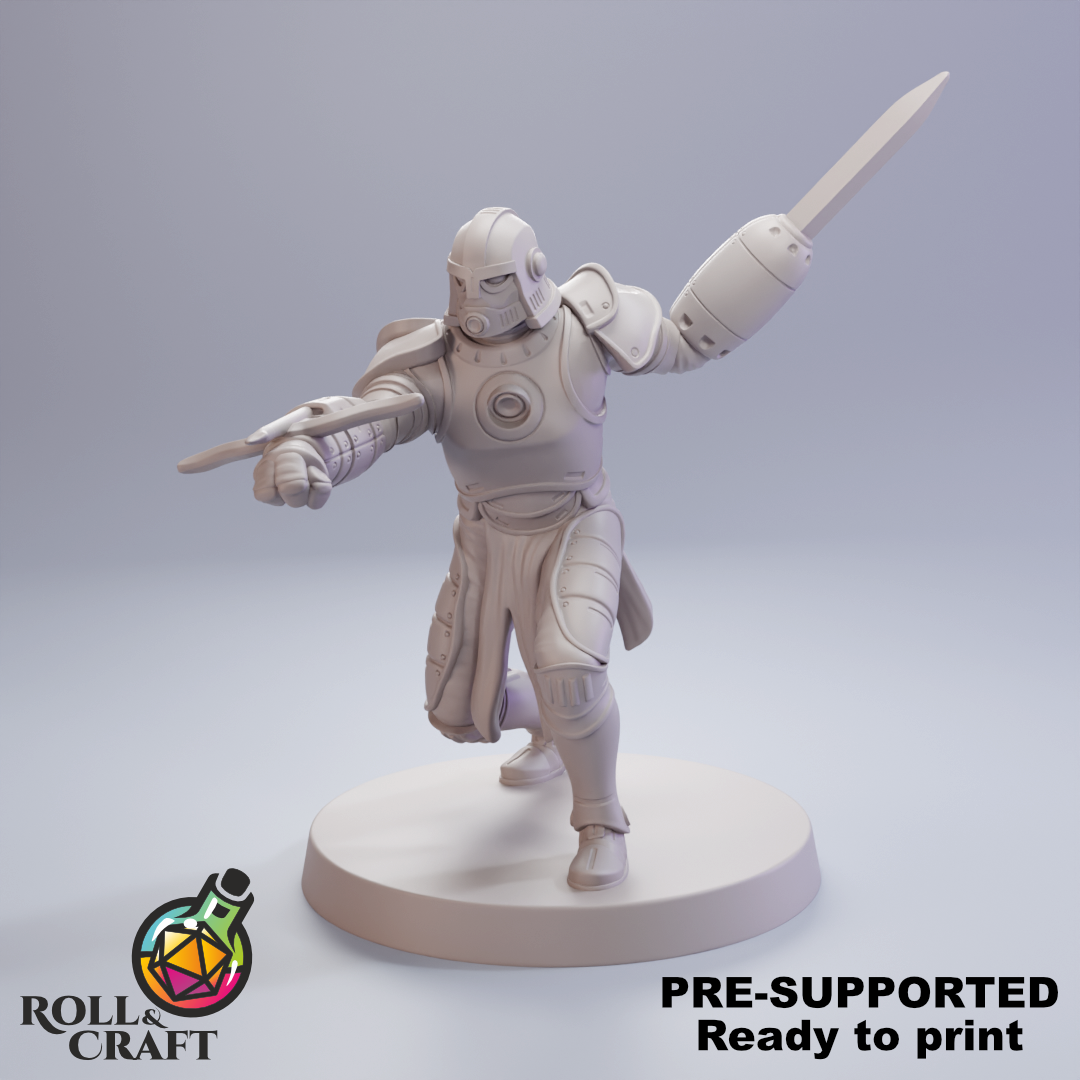 Steel Acolyte V2 (Pre-Supported)