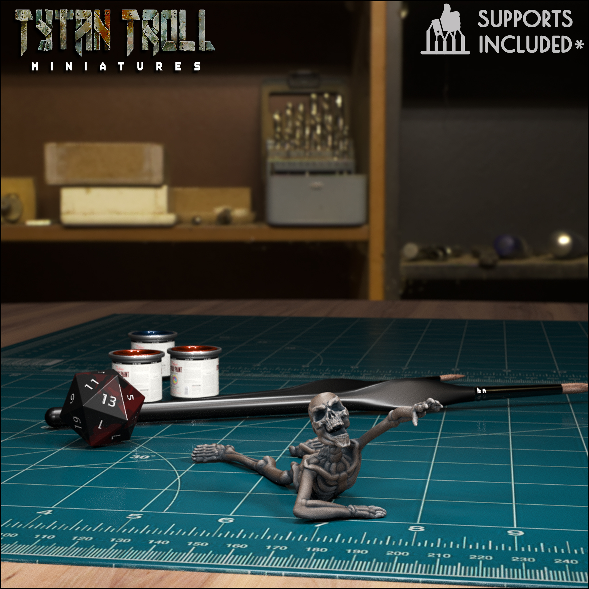 Crawling Skeleton 02 [Pre-Supported]