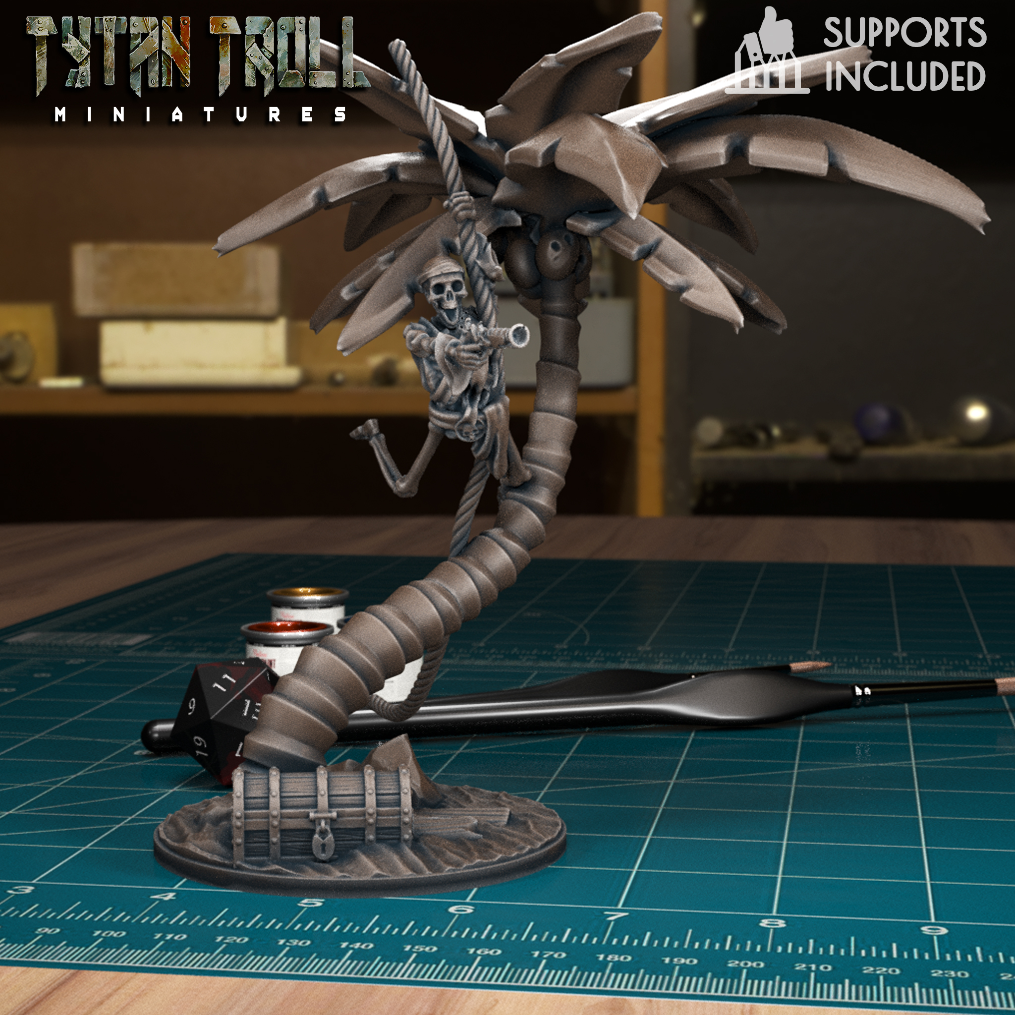 Skeleton Pirate 06 [Pre-Supported]