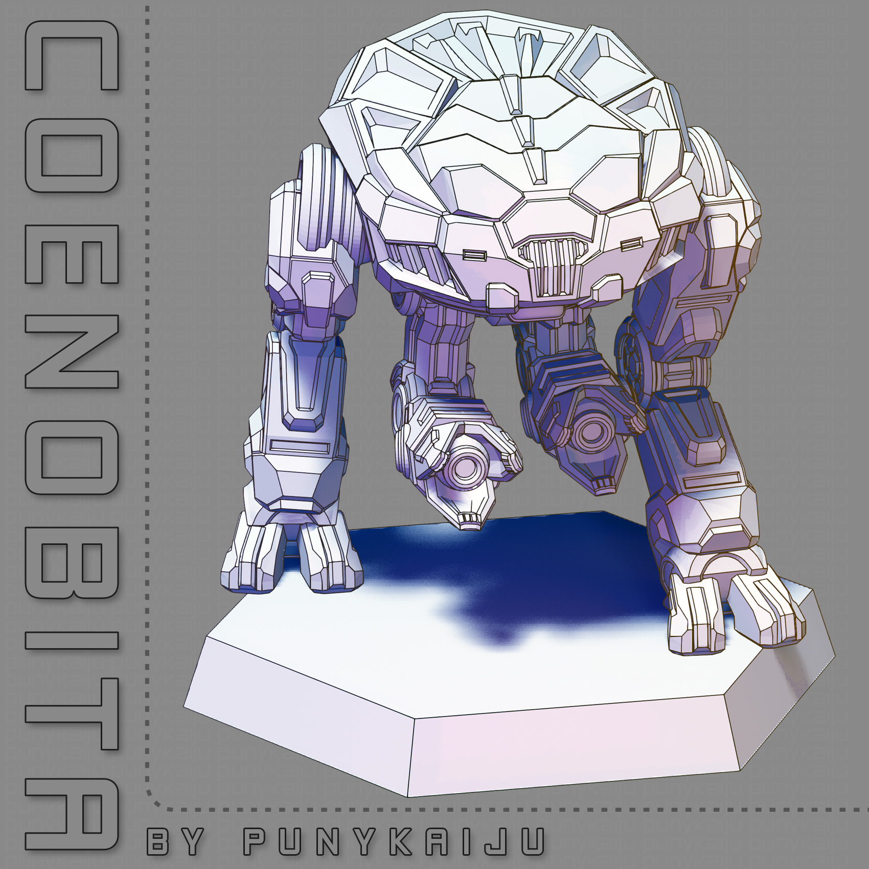 Coenobita (Pose 1) - by PunyKaiju