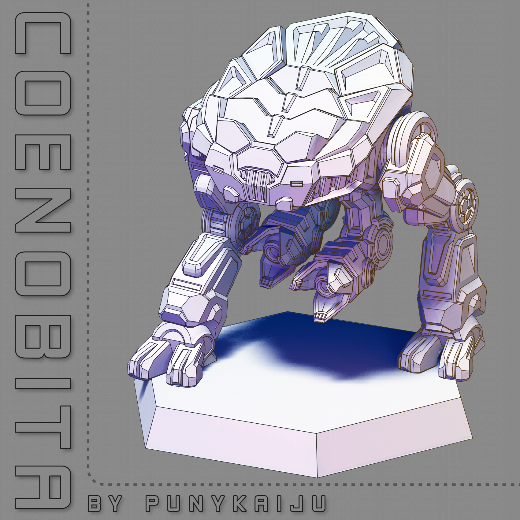 Coenobita (Pose 3) - by PunyKaiju