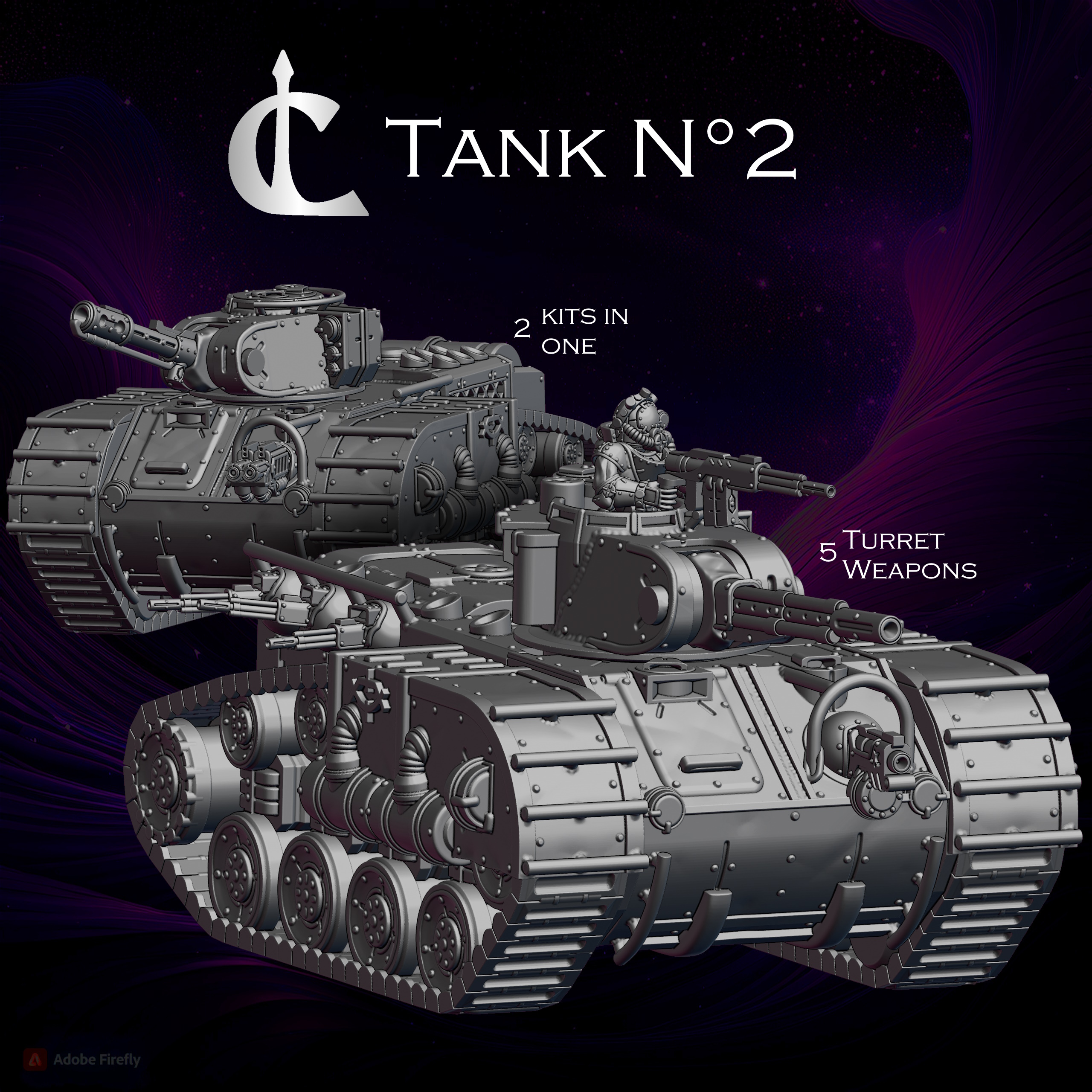 Tank N°2 - Presupported