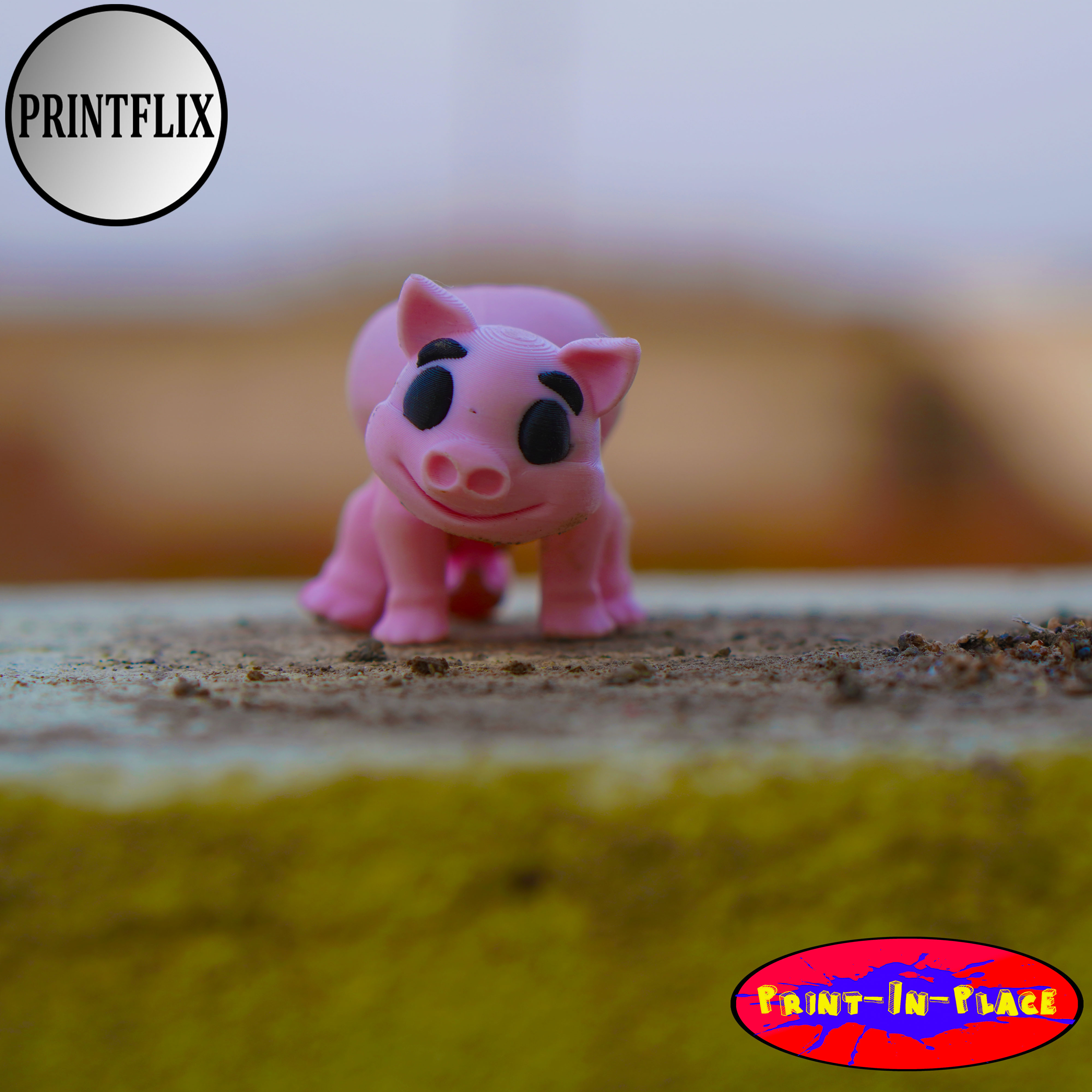 CUTE FLEXI TINY PIG