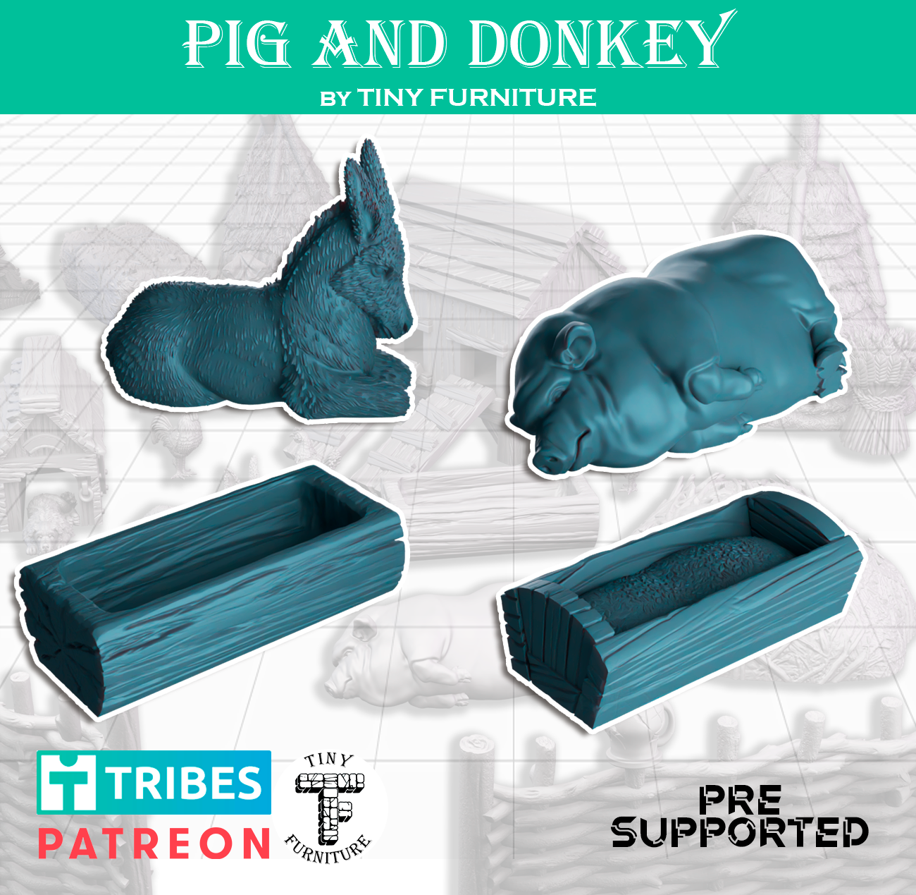 Pig and Donkey
