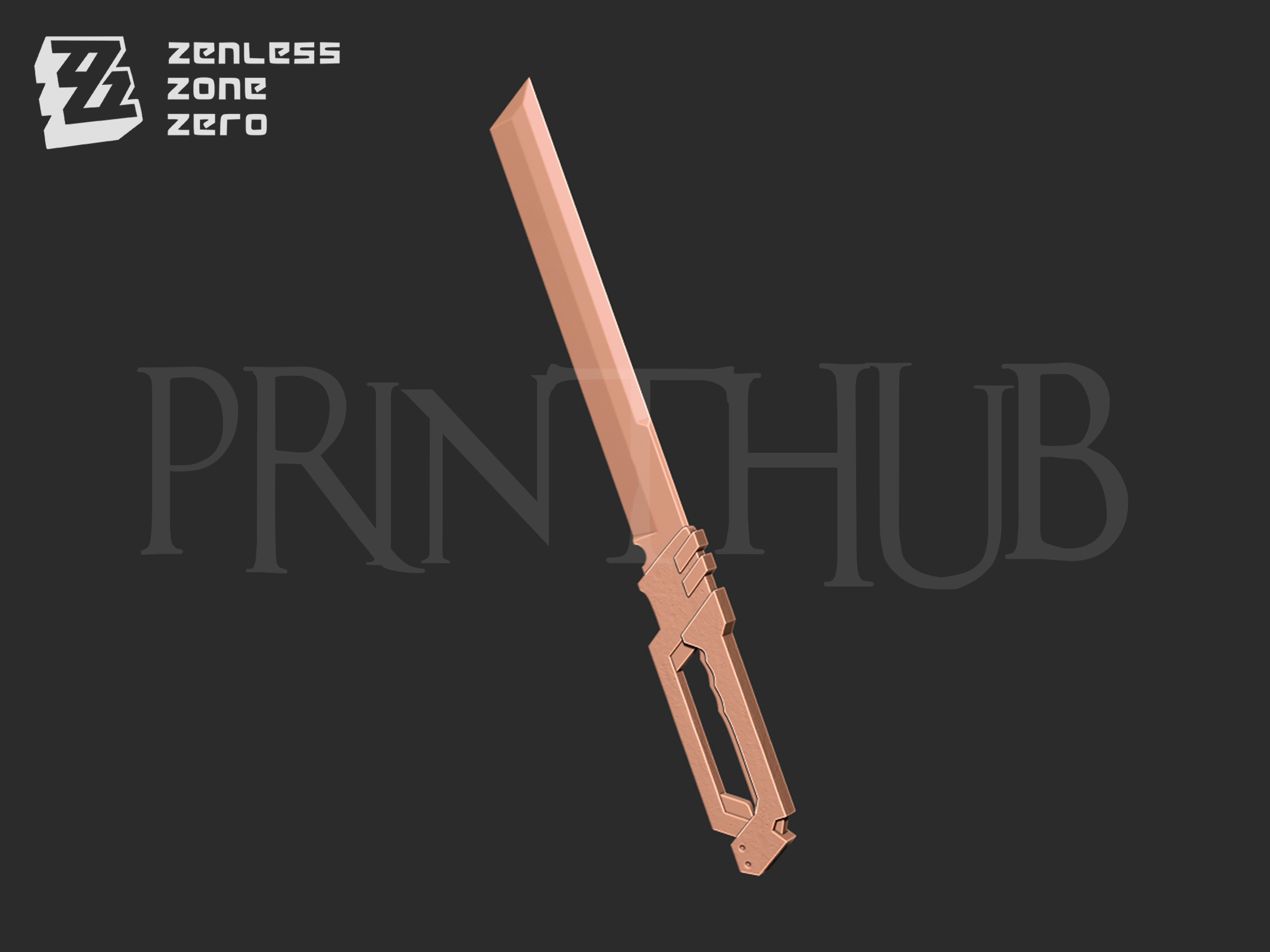 Nekomiya Mana Blades 3d print model