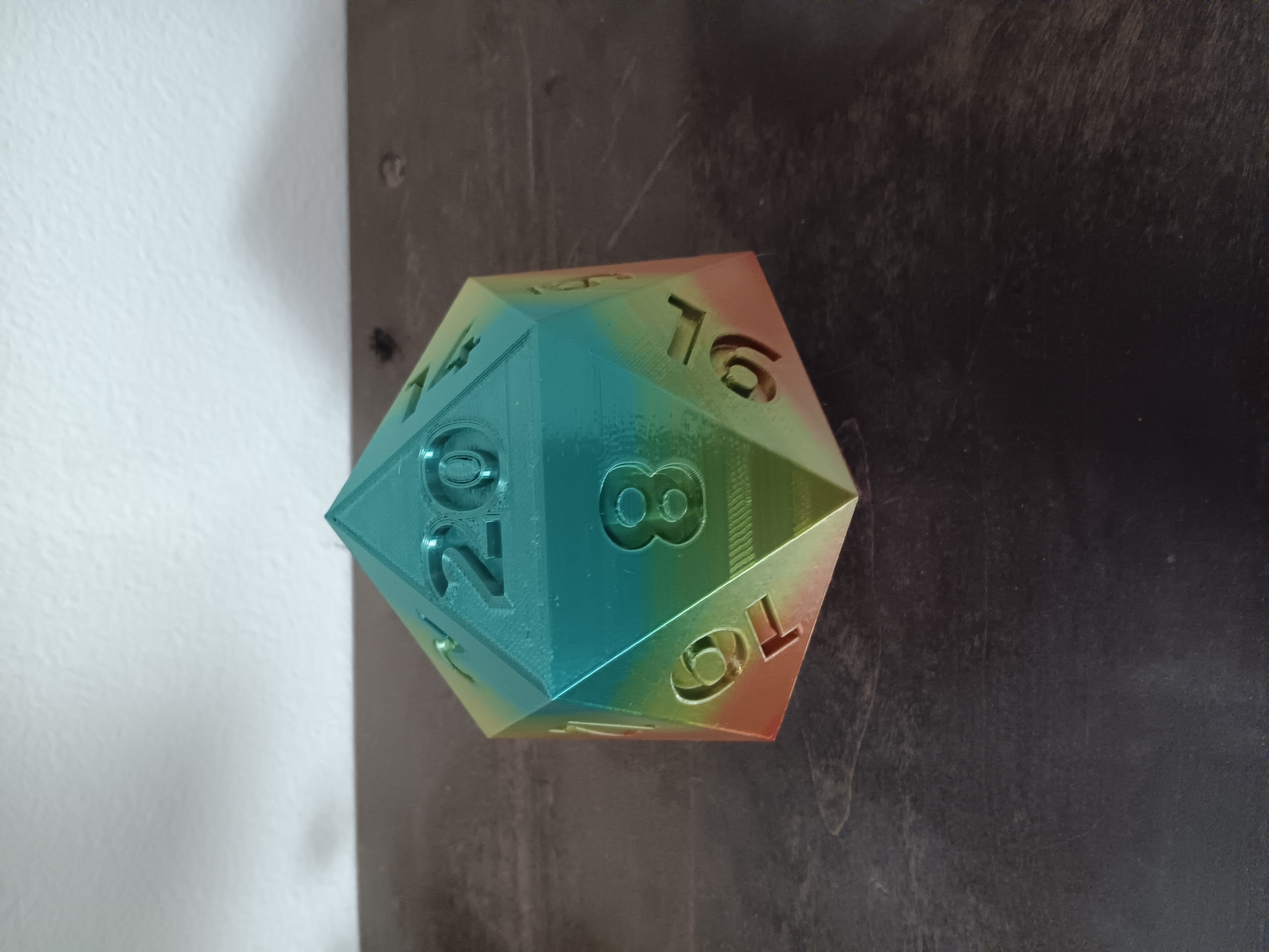 oversized 20 sided dice