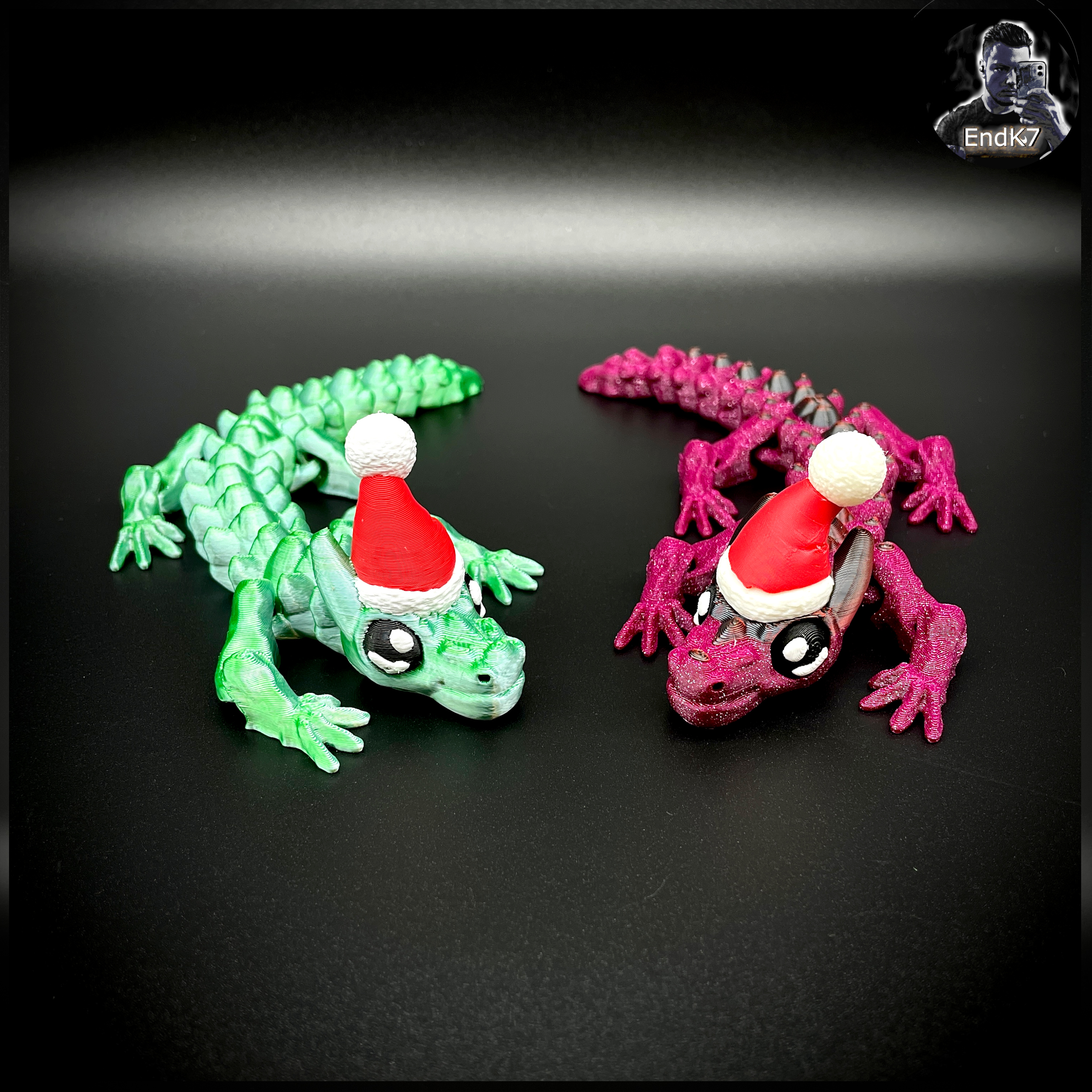 Baby Bull Dragon Christmas Edition