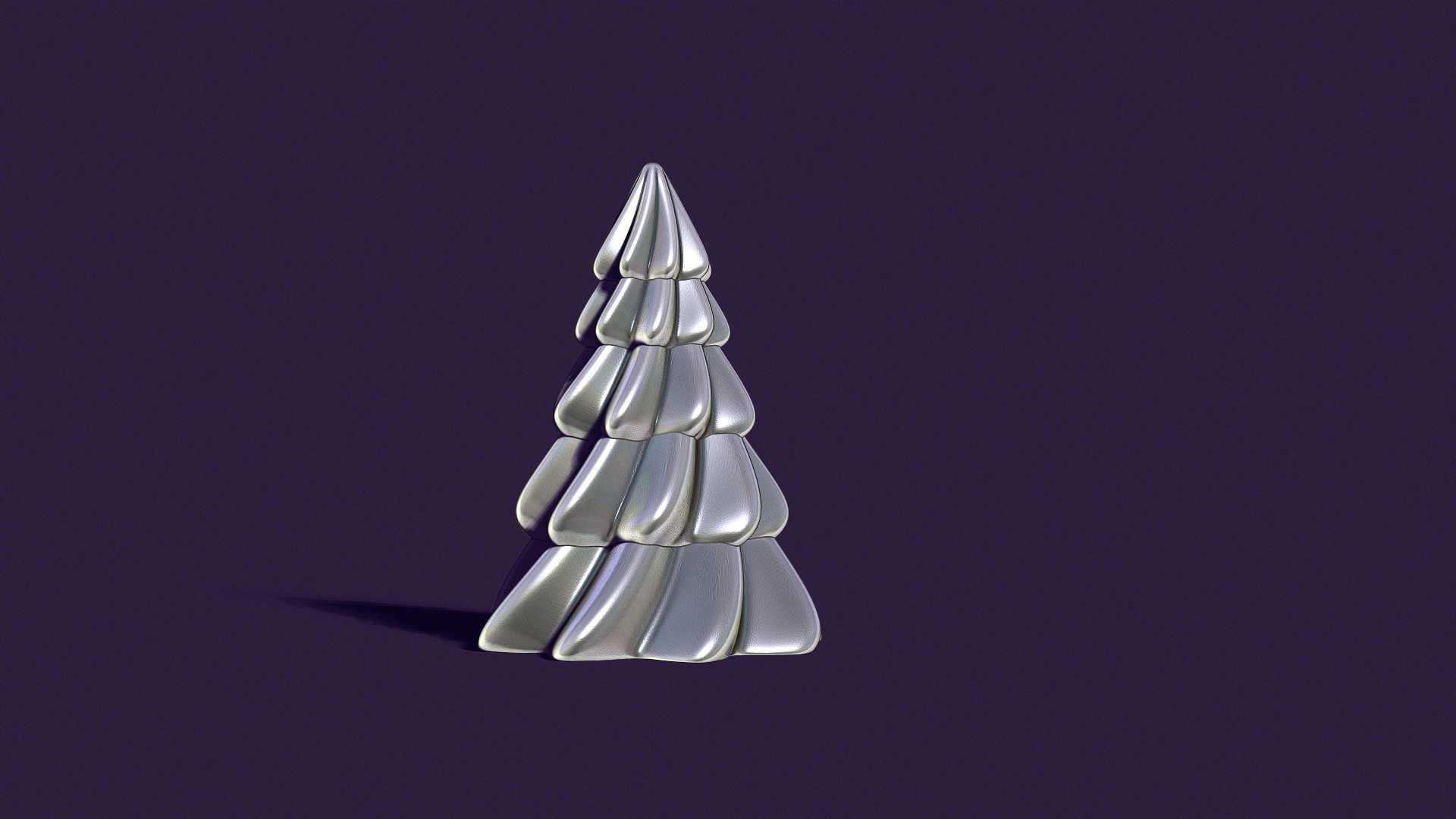 Christmas tree - candle for casting