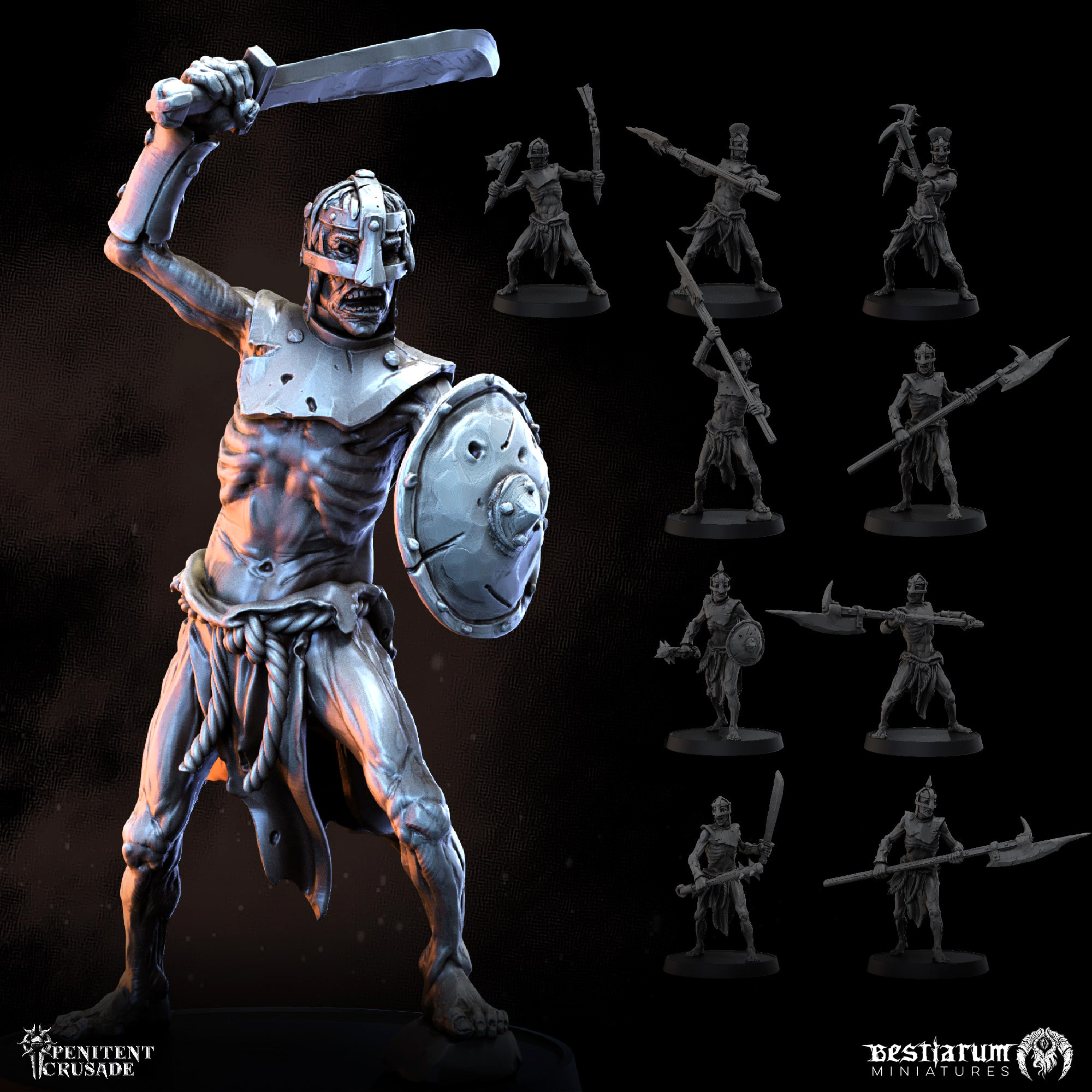 Husks: Multipart Kit | Penitent Crusade | Wretches