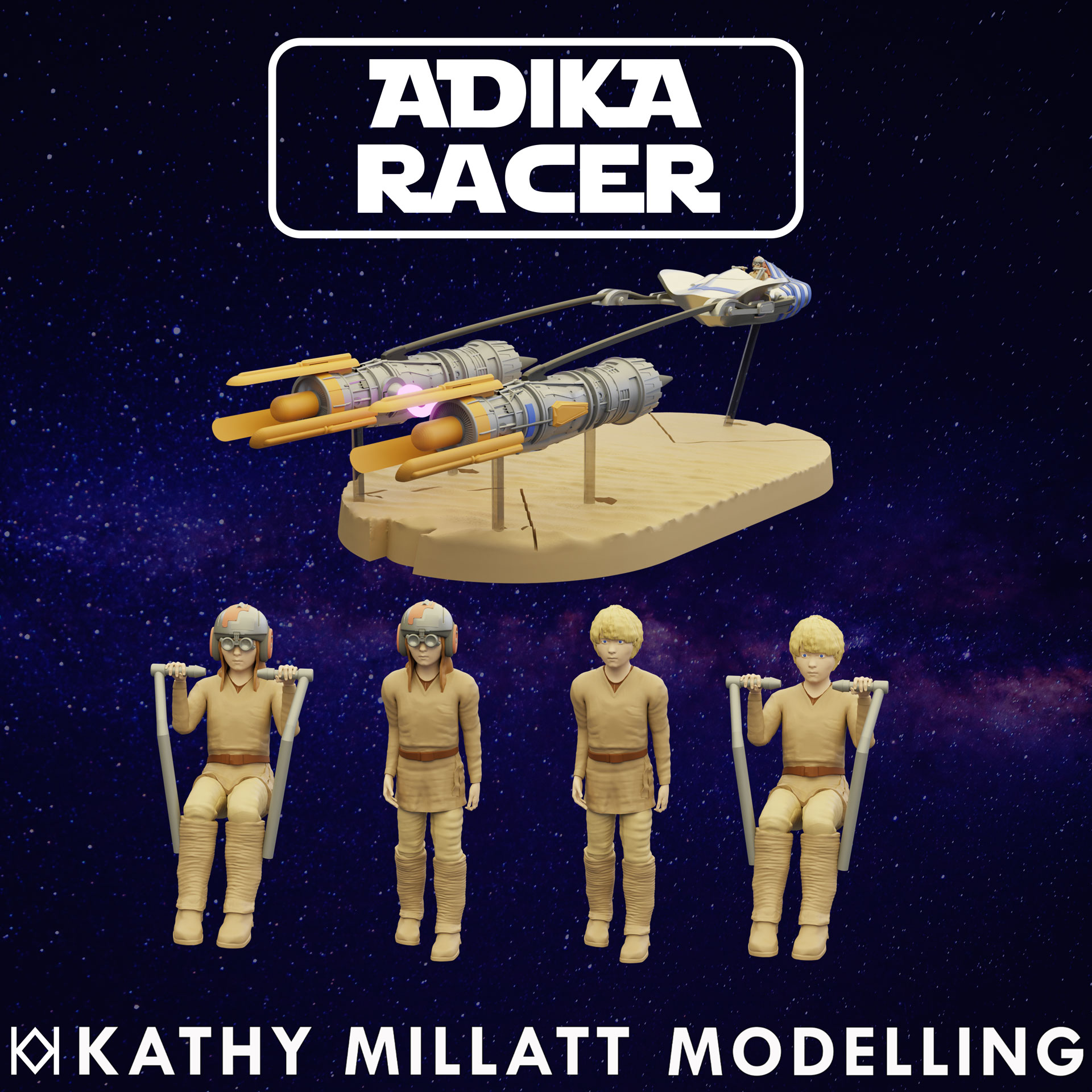 Adika Galactic Racer and Mini