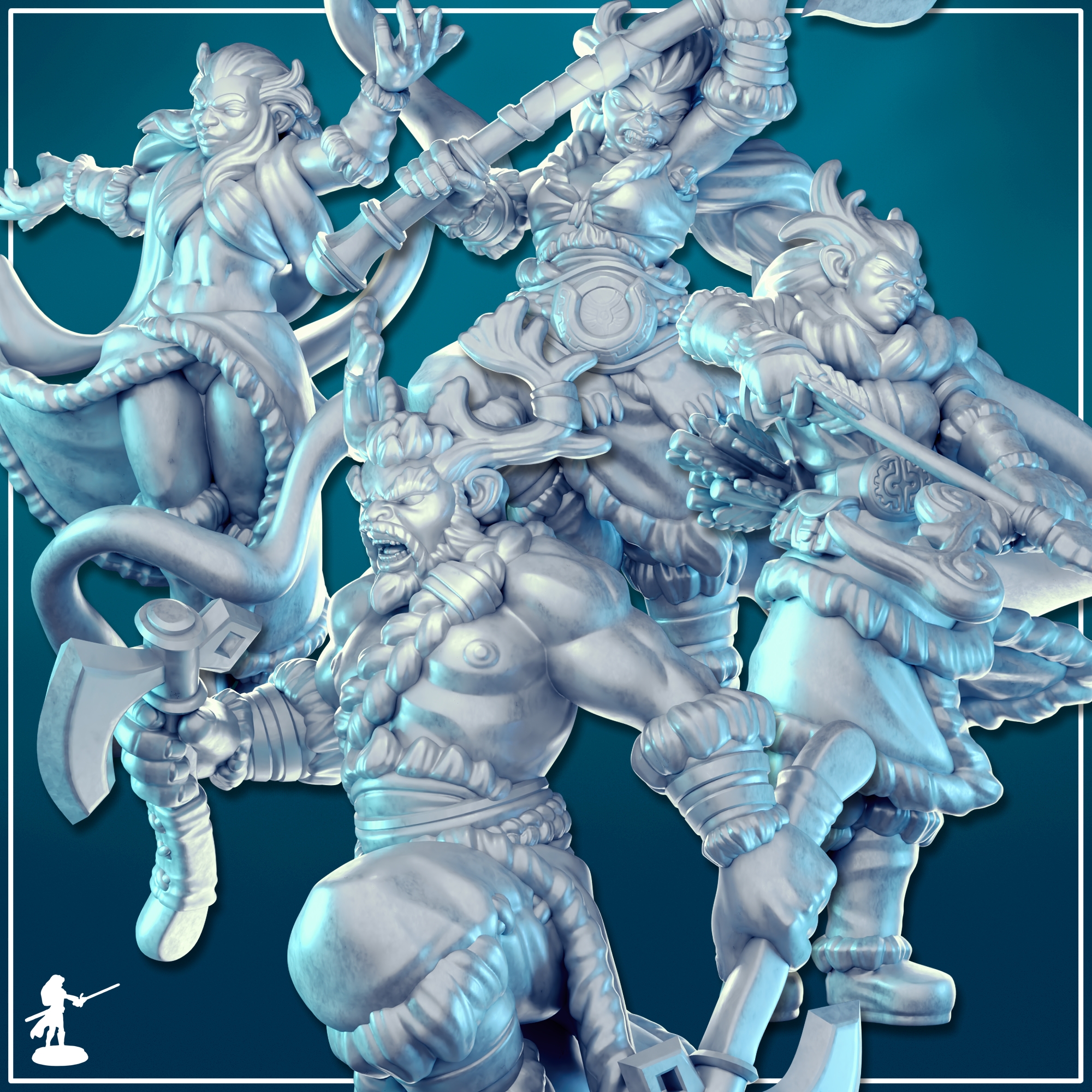 (NSFW) Storm-Sworn Rebellion - Collection [PRE-SUPPORTED] | Half-Giants of the Midland Series