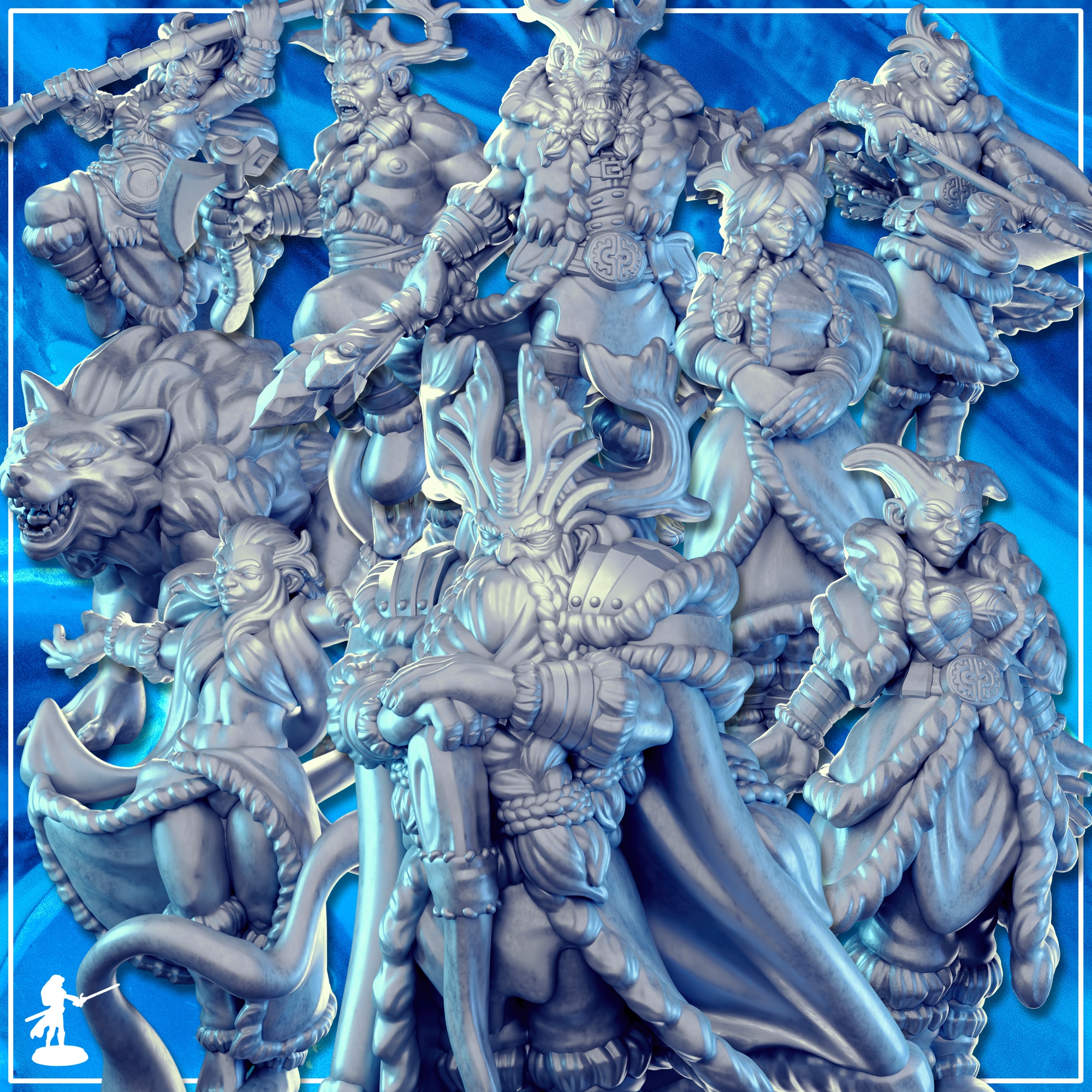 Half-Giants of the Midland Series [PRE-SUPPORTED] | Complete Collection - December 2024