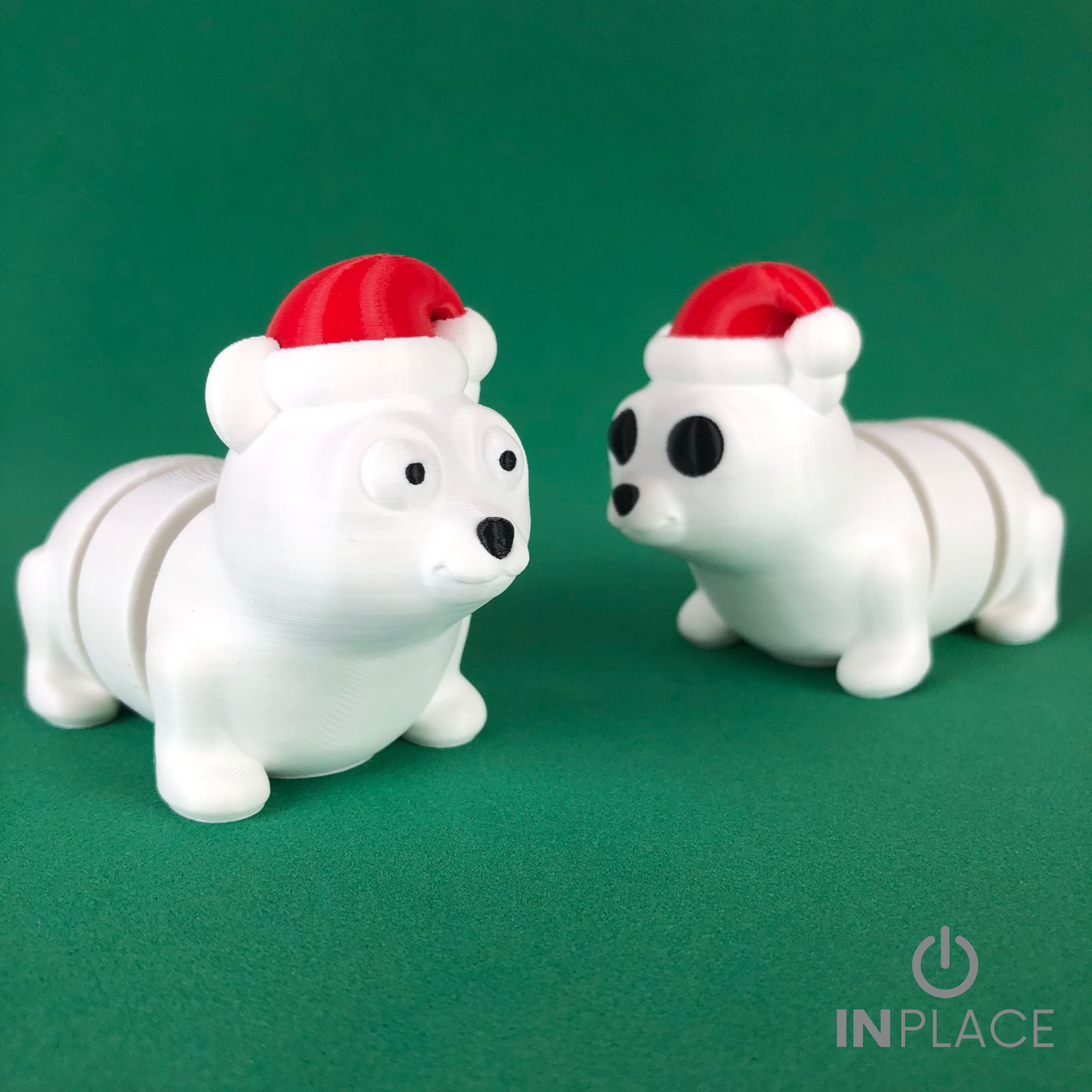 Christmas Polar Bear