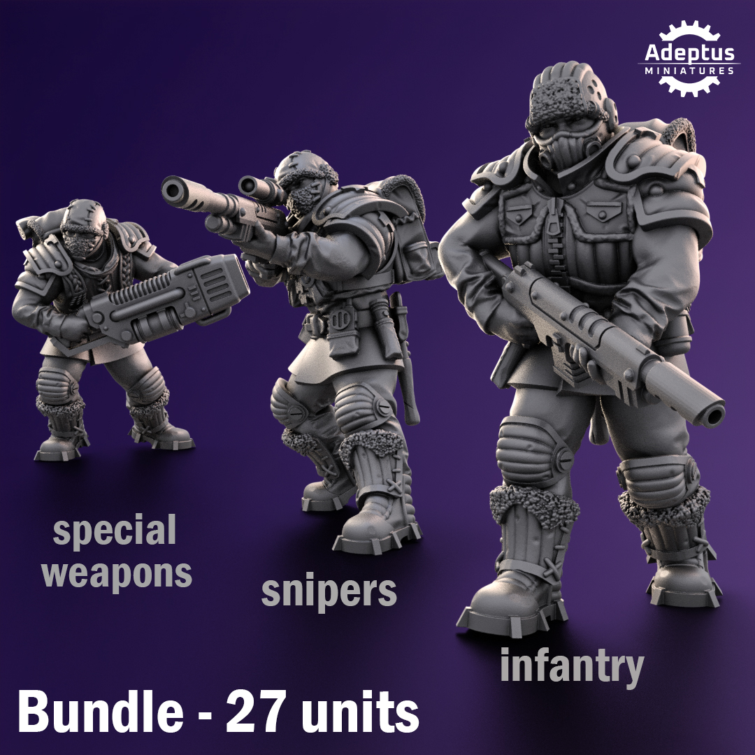 Infantry Bundle. Stormworn Troops. Imperial Guard