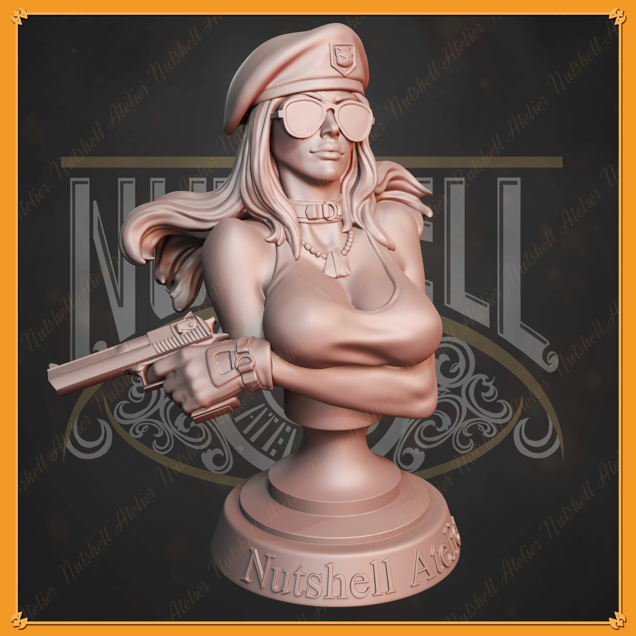 Nutshell Atelier - Squad leader Bust