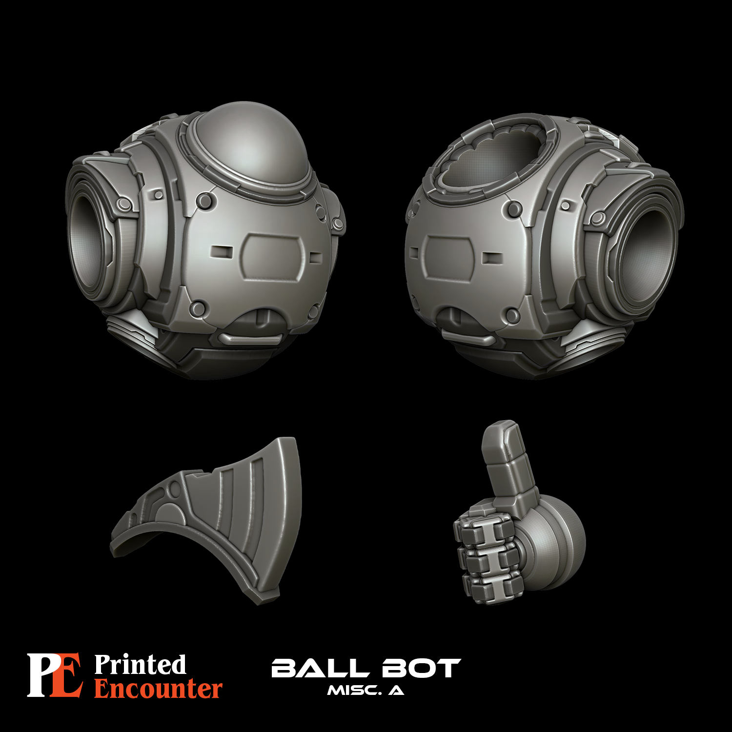 Ball Bot - Miscellaneous Parts