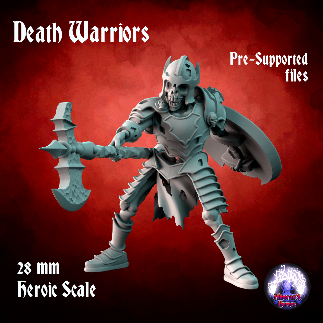 Death warriors - Halberd pose3